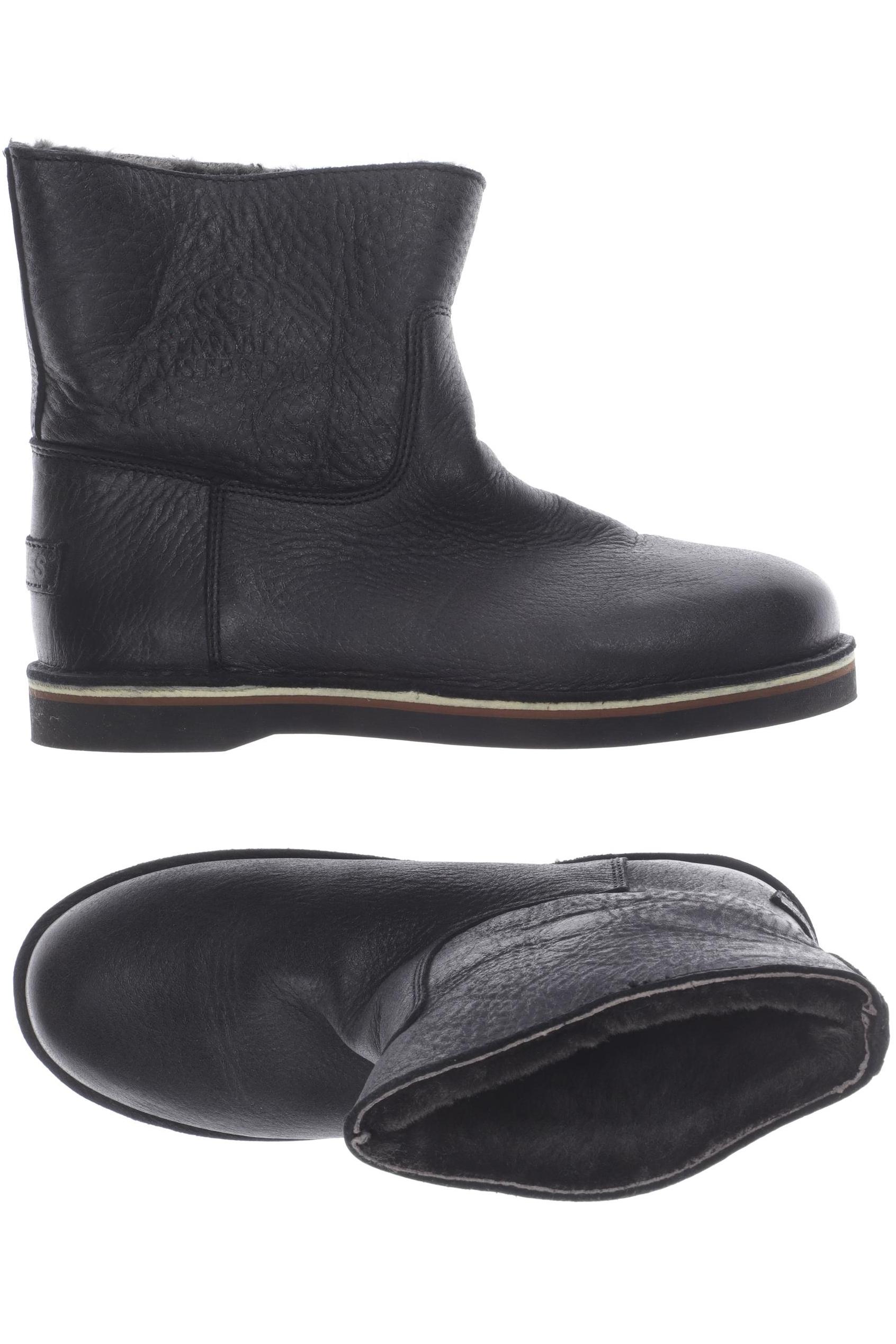 

Shabbies Amsterdam Damen Stiefelette, marineblau