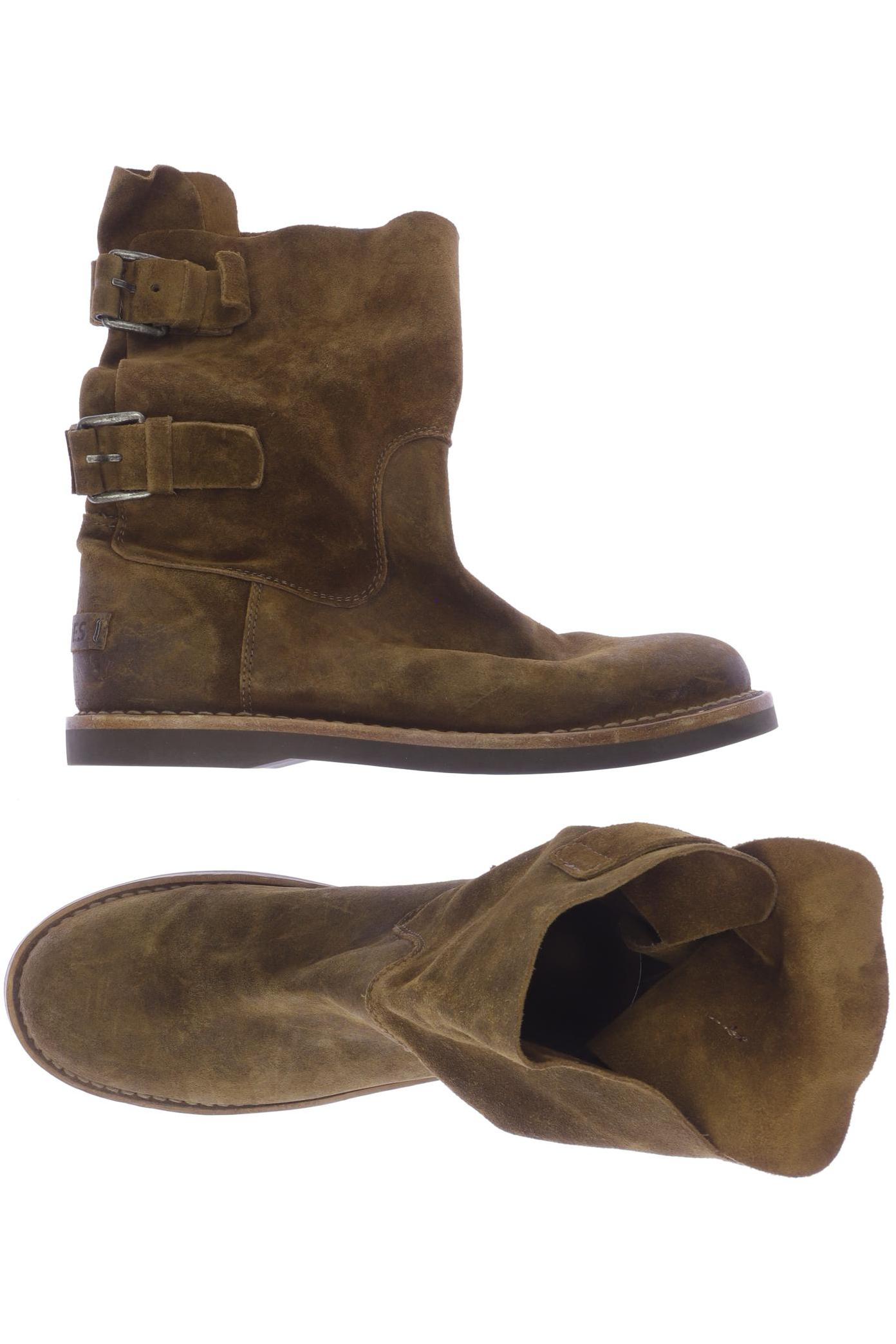 

Shabbies Amsterdam Damen Stiefelette, braun, Gr. 40