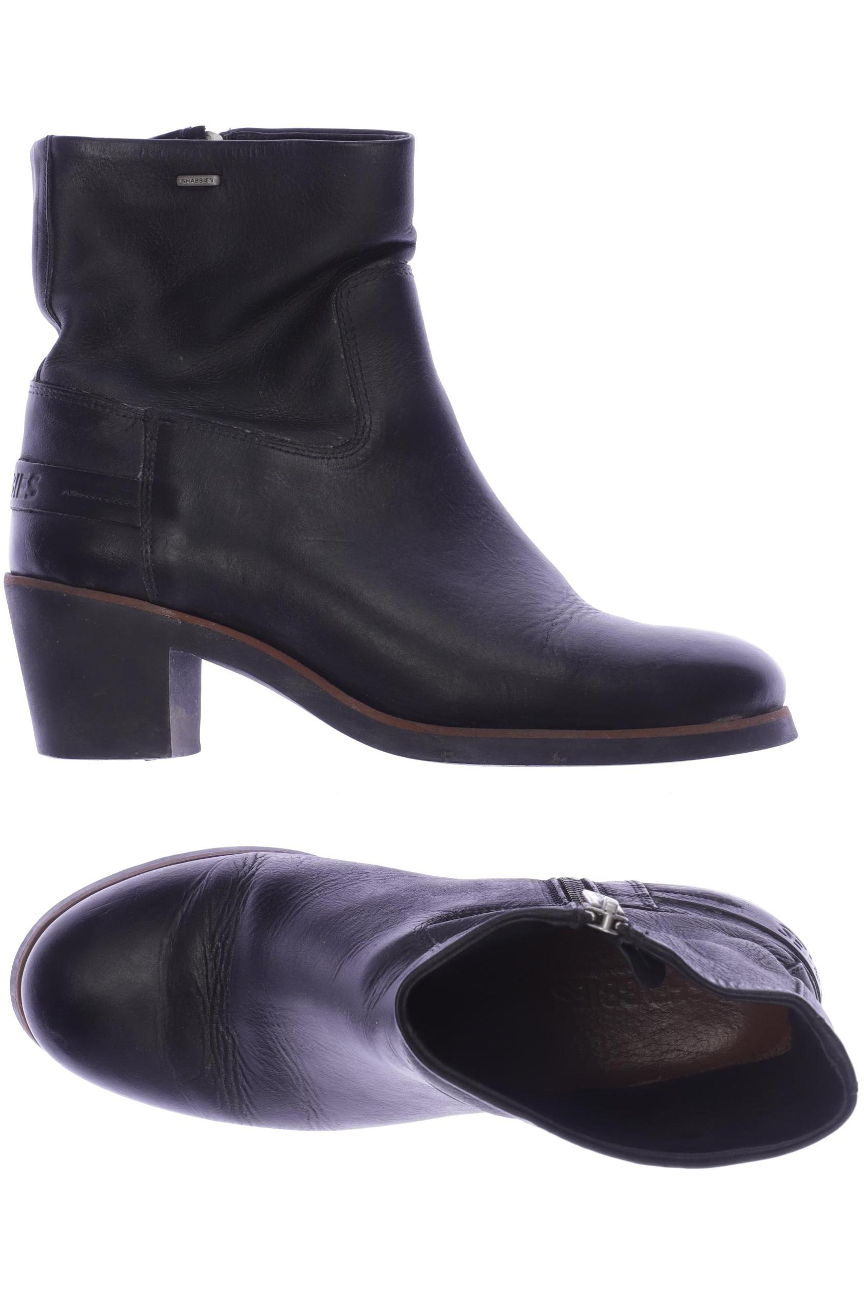 

Shabbies Amsterdam Damen Stiefelette, schwarz