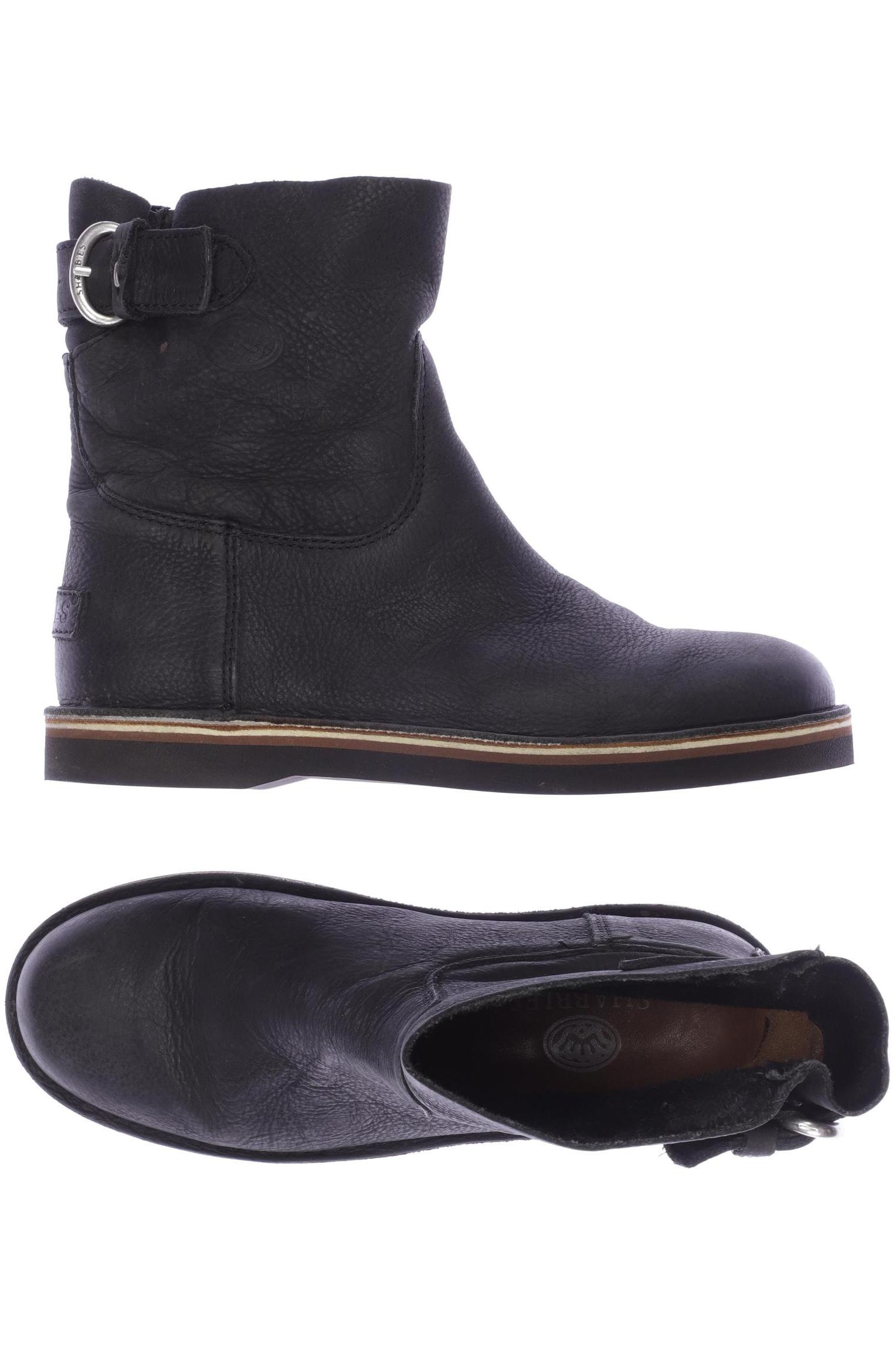 

Shabbies Amsterdam Damen Stiefelette, schwarz, Gr. 37
