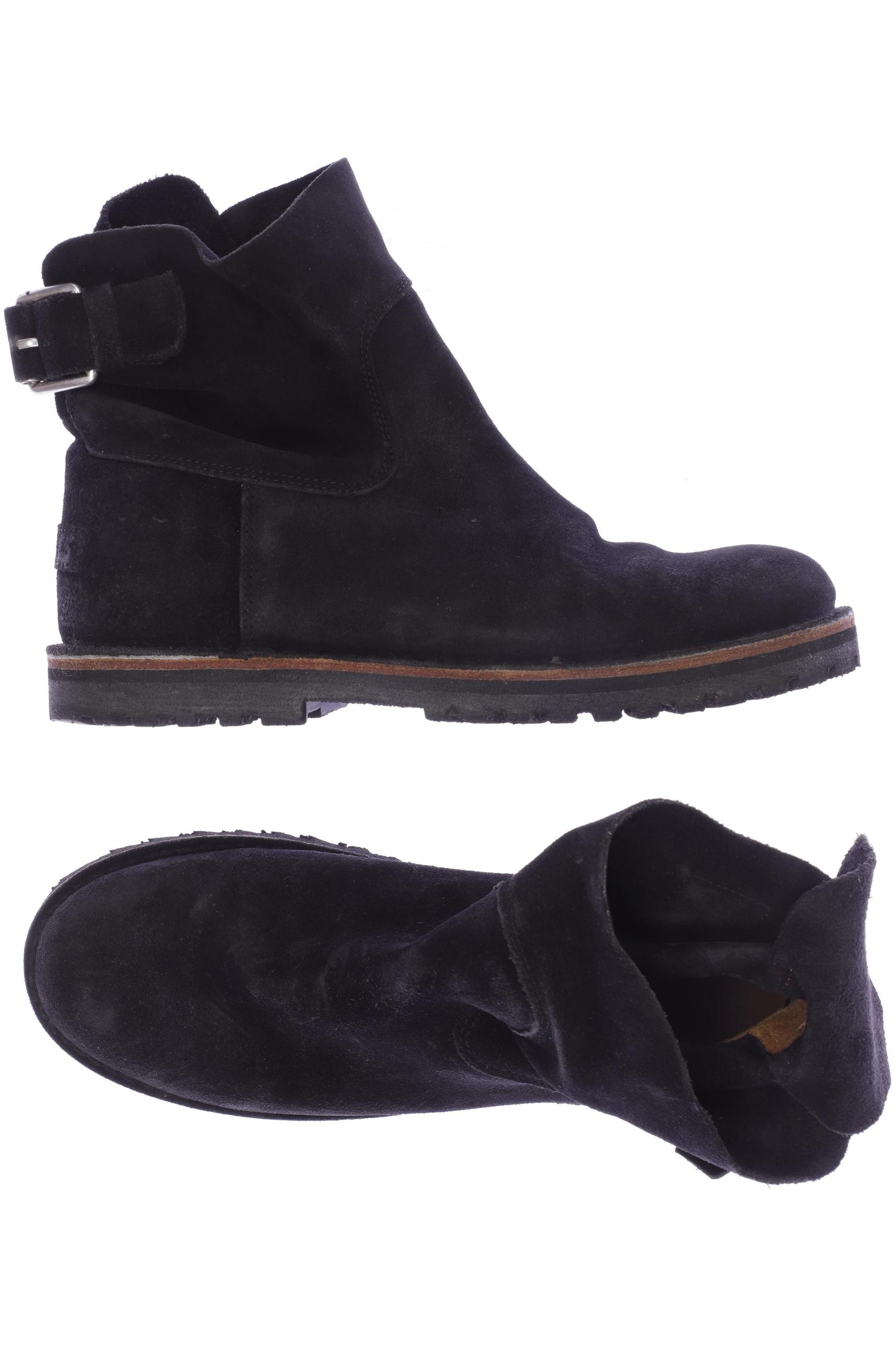 

Shabbies Amsterdam Damen Stiefelette, schwarz, Gr. 39