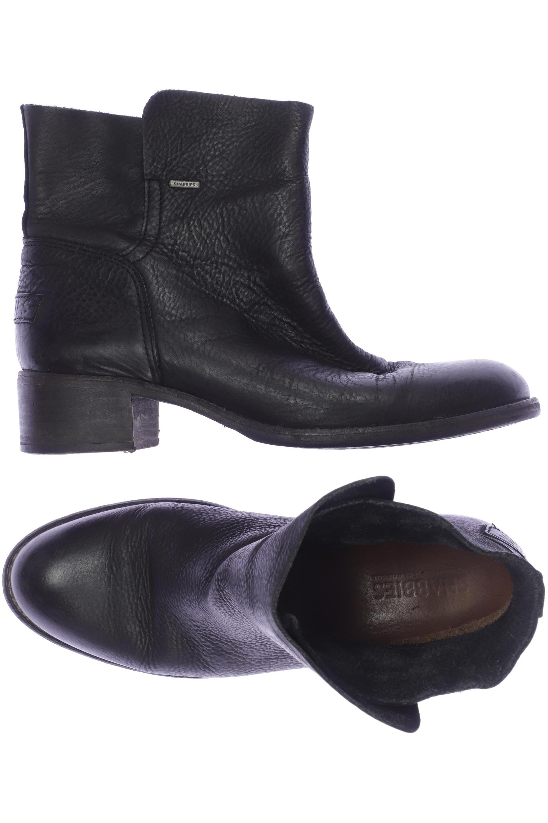 

Shabbies Amsterdam Damen Stiefelette, schwarz, Gr. 39