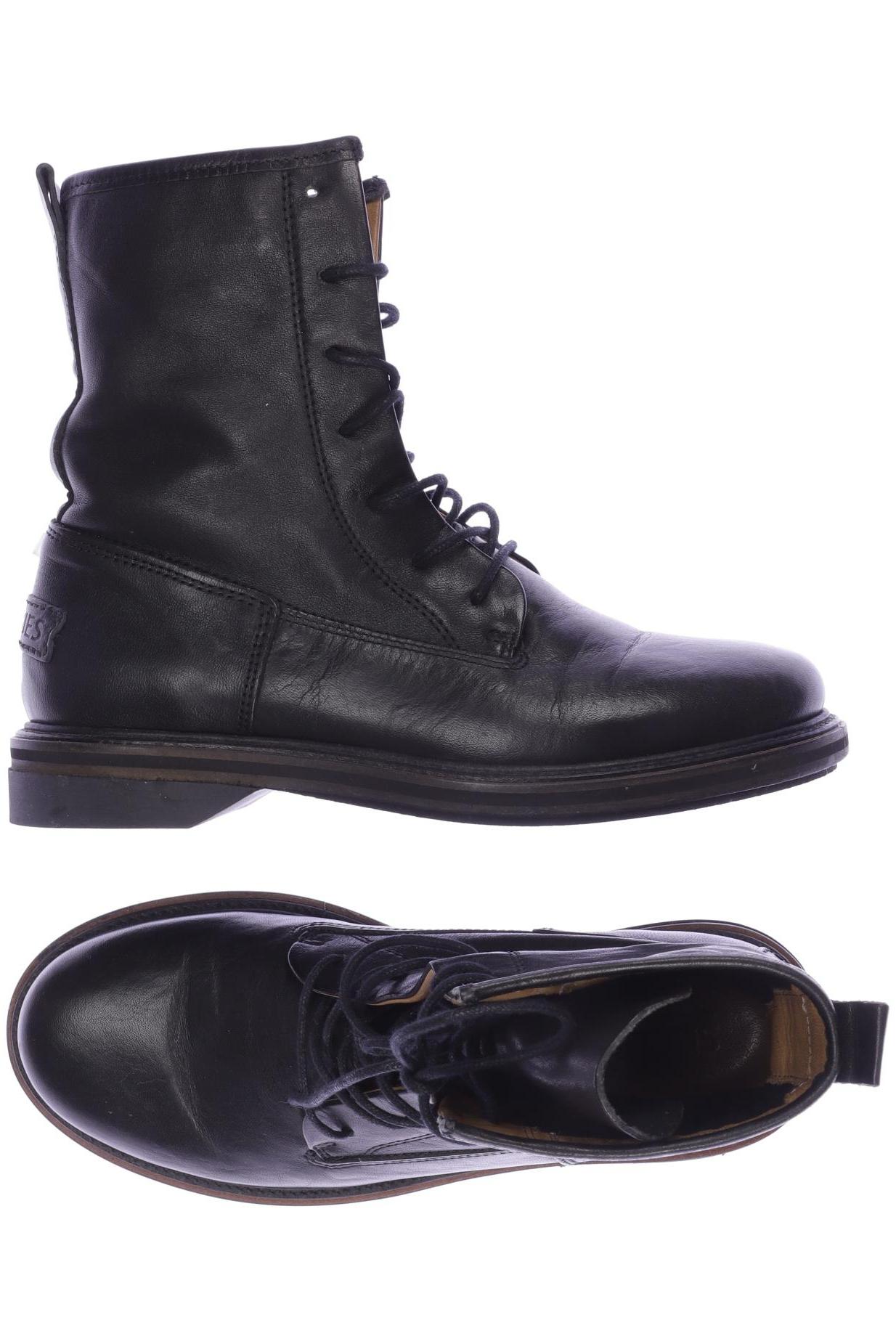 

Shabbies Amsterdam Damen Stiefelette, schwarz, Gr. 36