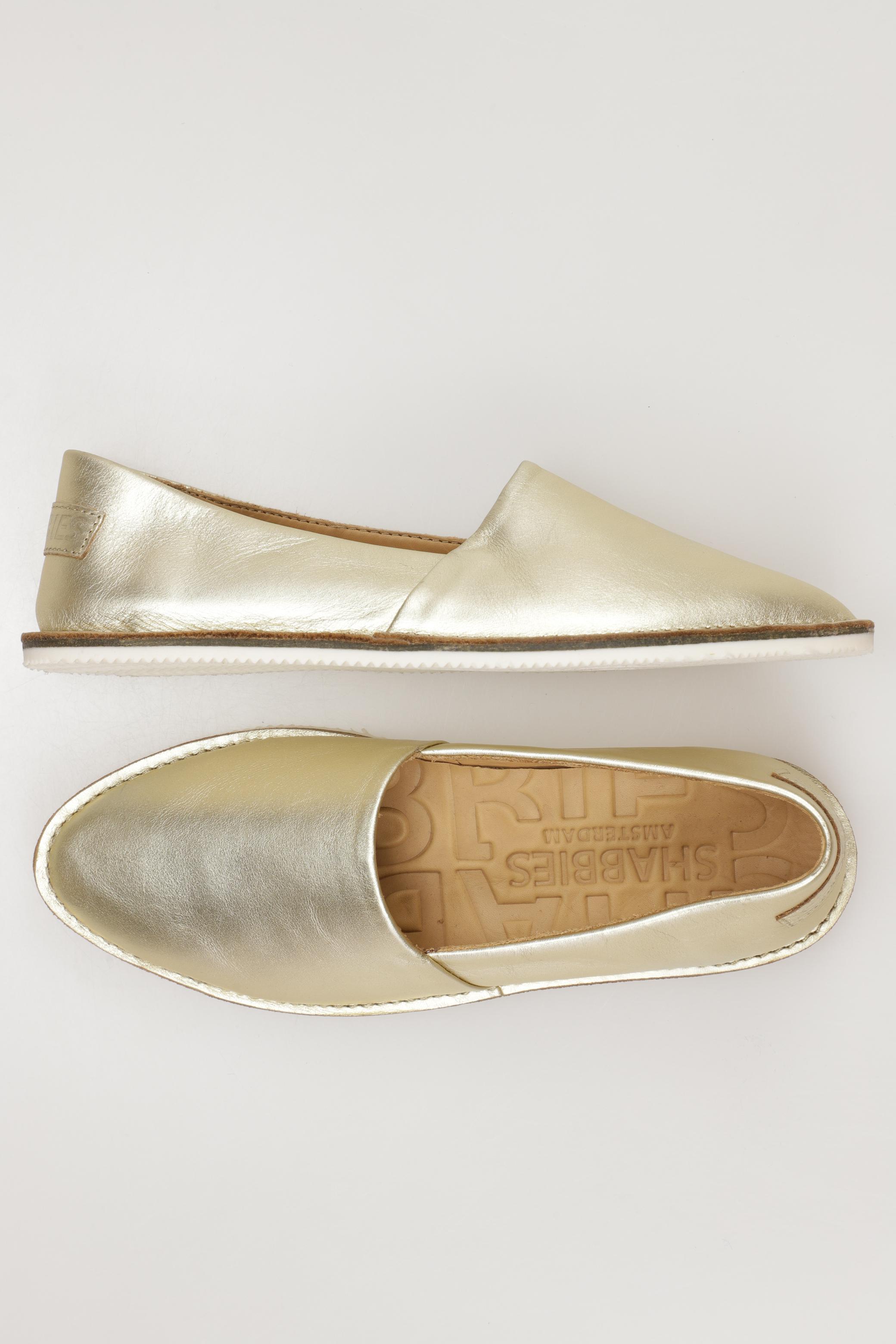 

Shabbies Amsterdam Damen Halbschuh, gold, Gr. 37