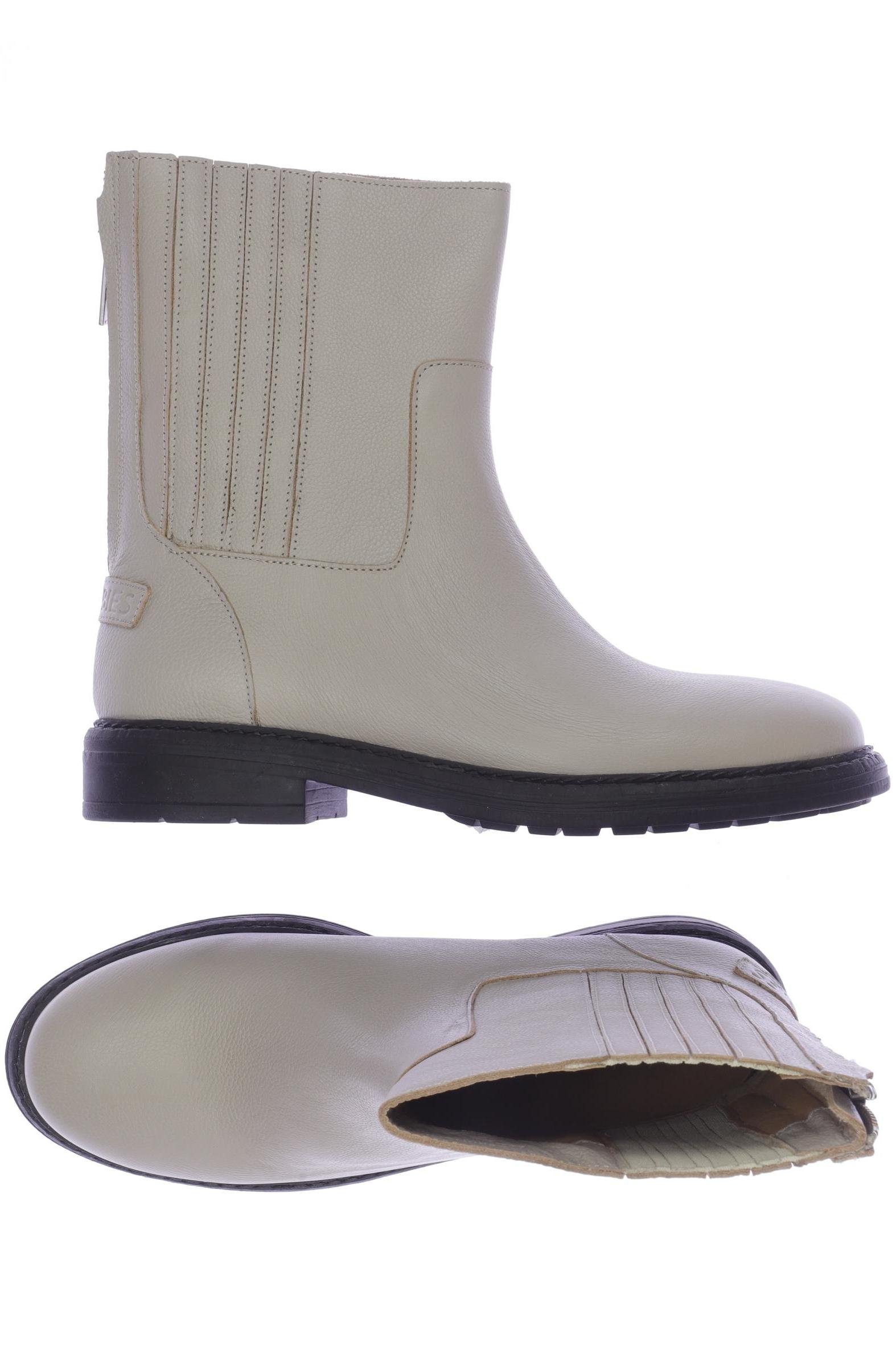 

Shabbies Amsterdam Damen Stiefelette, beige, Gr. 42