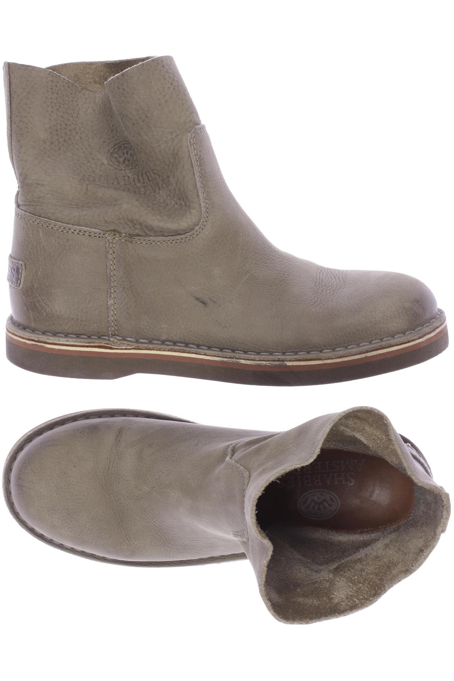 

Shabbies Amsterdam Damen Stiefelette, hellgrün, Gr. 37
