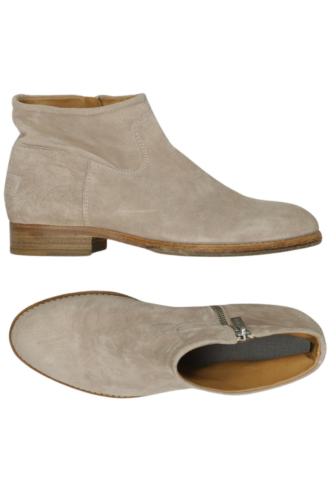 

Shabbies Amsterdam Damen Stiefelette, beige, Gr. 39