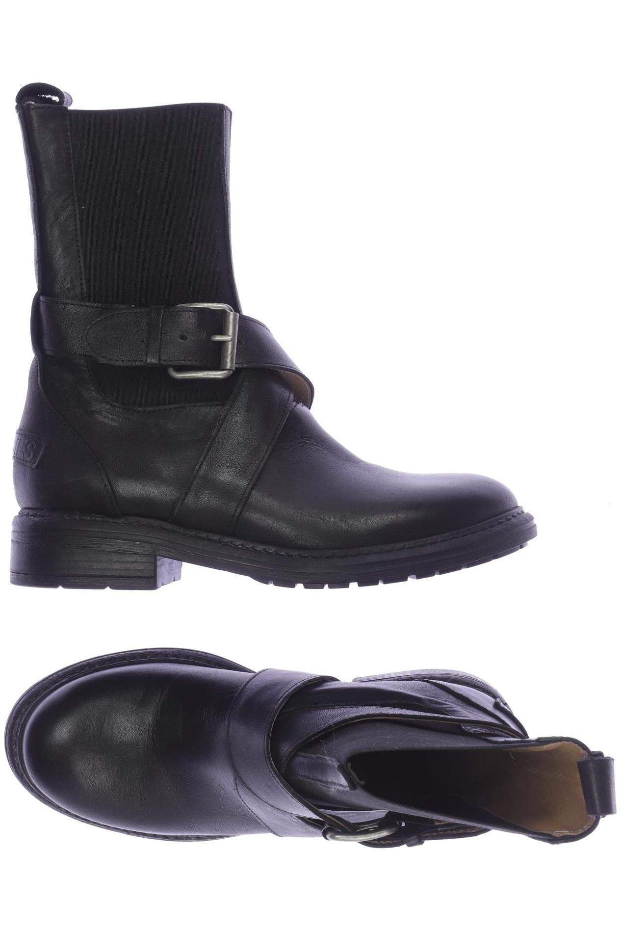 

Shabbies Amsterdam Damen Stiefelette, schwarz, Gr. 36