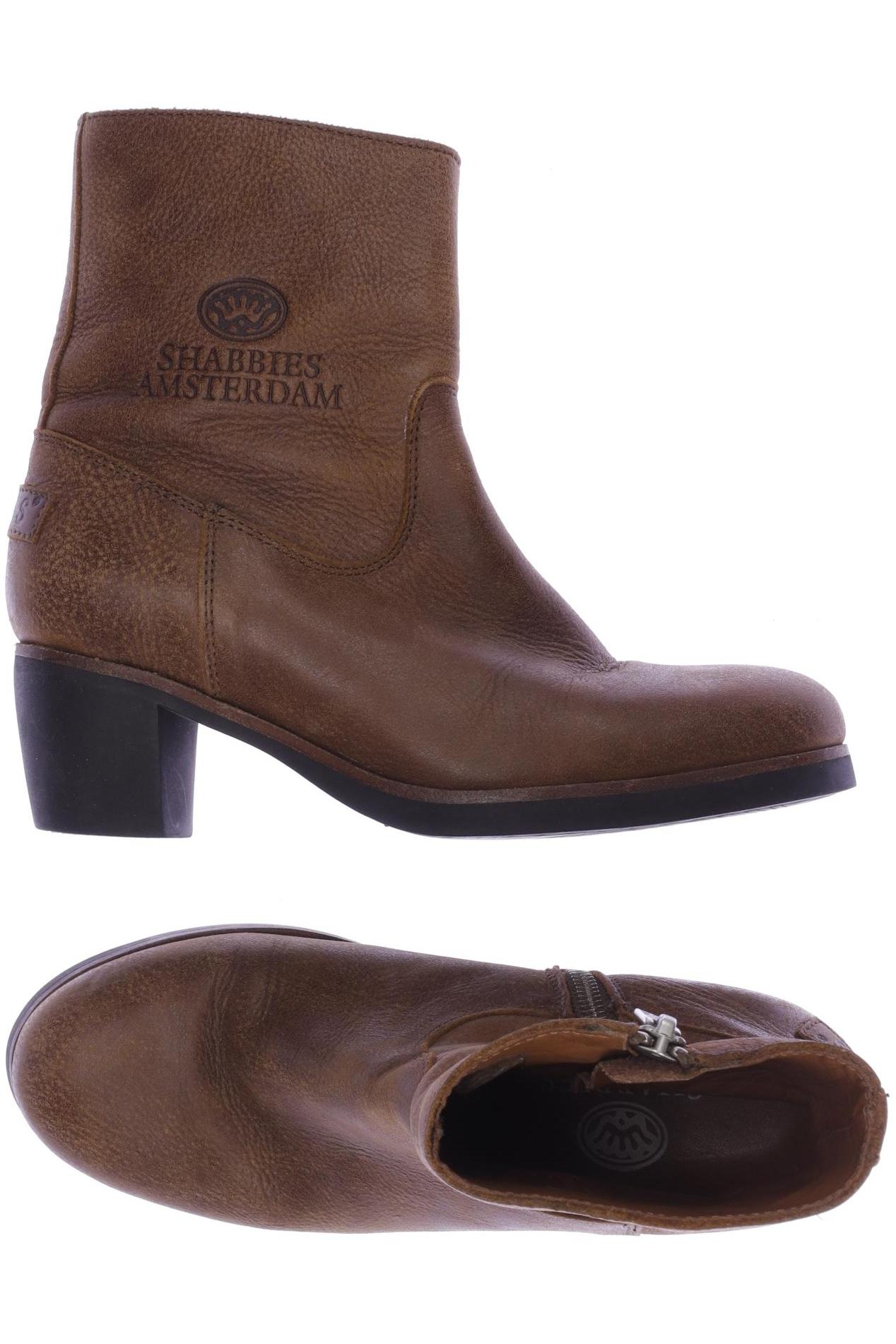 

Shabbies Amsterdam Damen Stiefelette, braun, Gr. 36