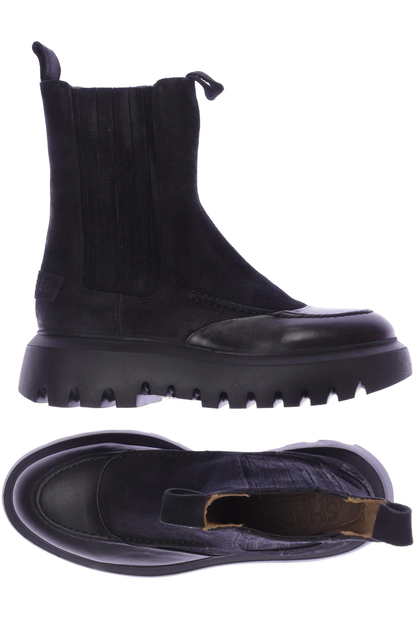 

Shabbies Amsterdam Damen Stiefelette, schwarz, Gr. 38