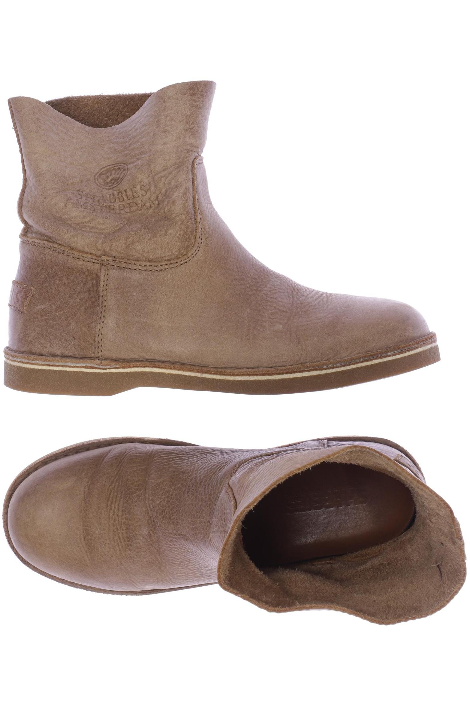 

Shabbies Amsterdam Damen Stiefelette, beige, Gr. 37