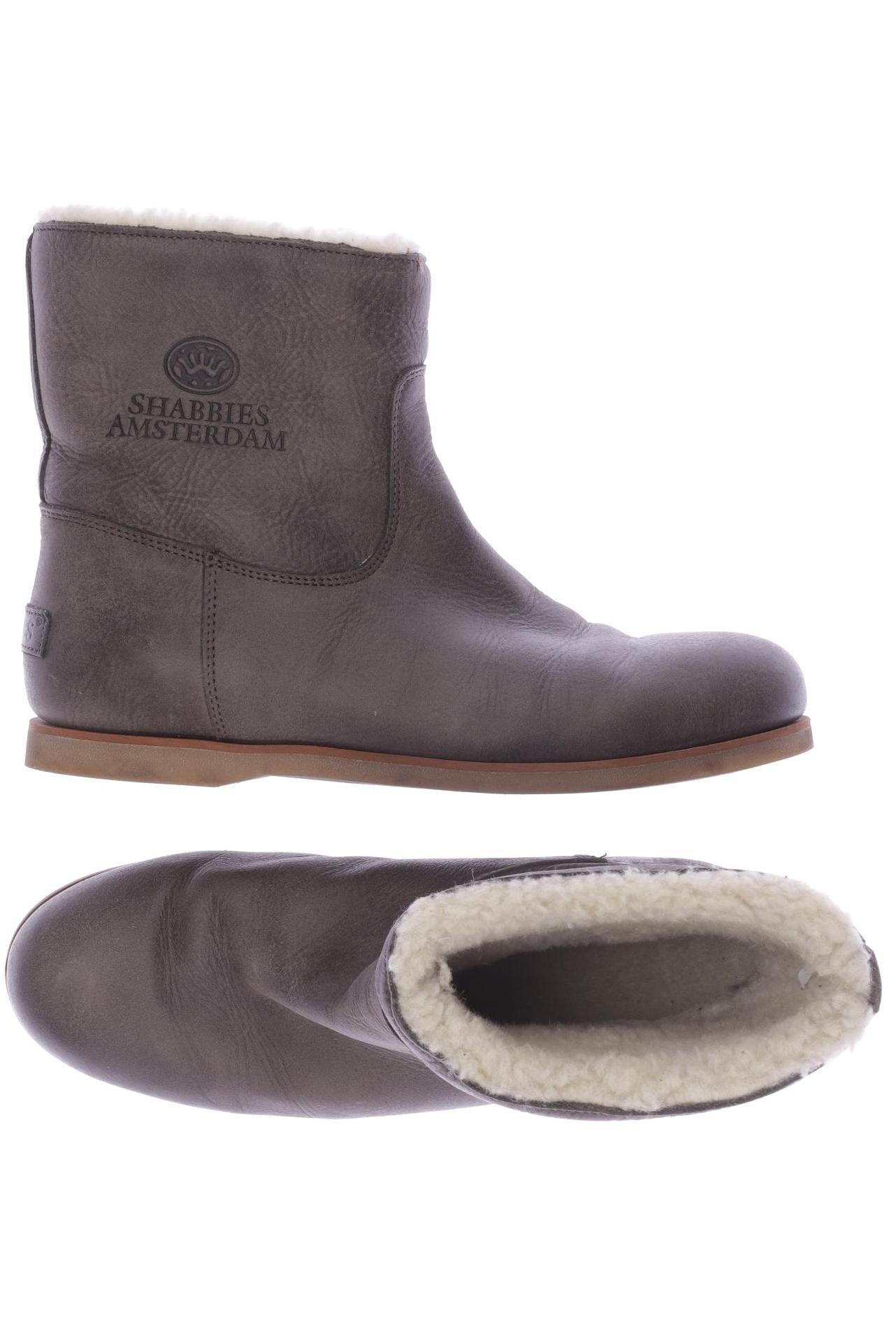 

Shabbies Amsterdam Damen Stiefelette, grau
