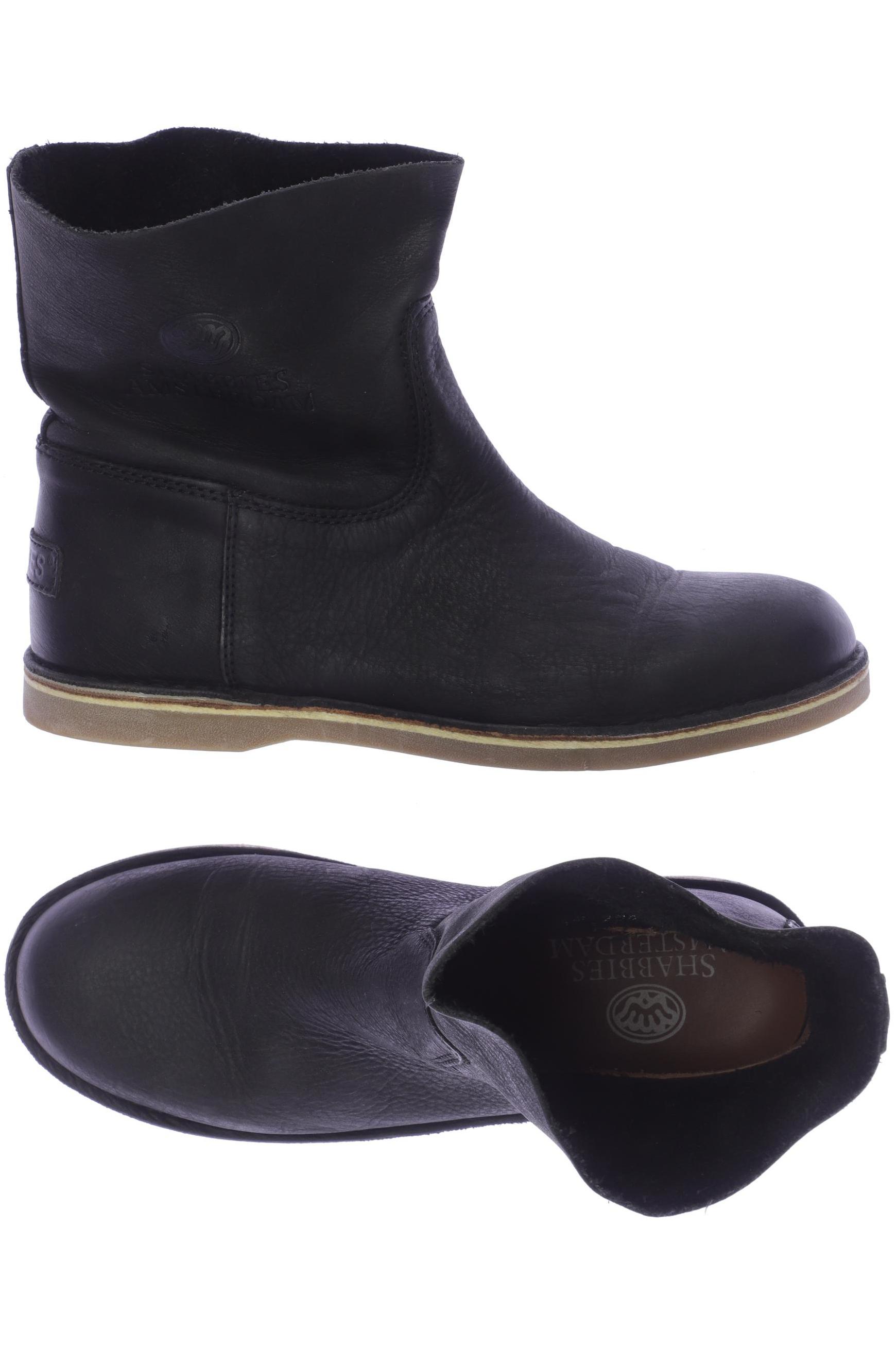 

Shabbies Amsterdam Damen Stiefelette, schwarz, Gr. 38