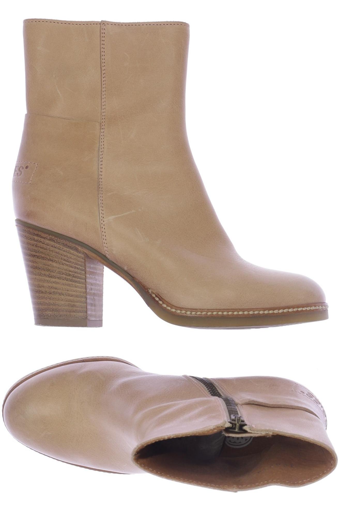 

Shabbies Amsterdam Damen Stiefelette, beige, Gr. 36