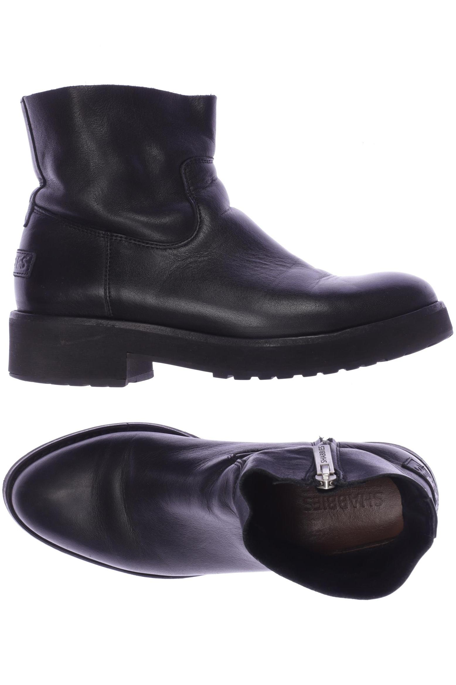 

Shabbies Amsterdam Damen Stiefelette, schwarz, Gr. 38