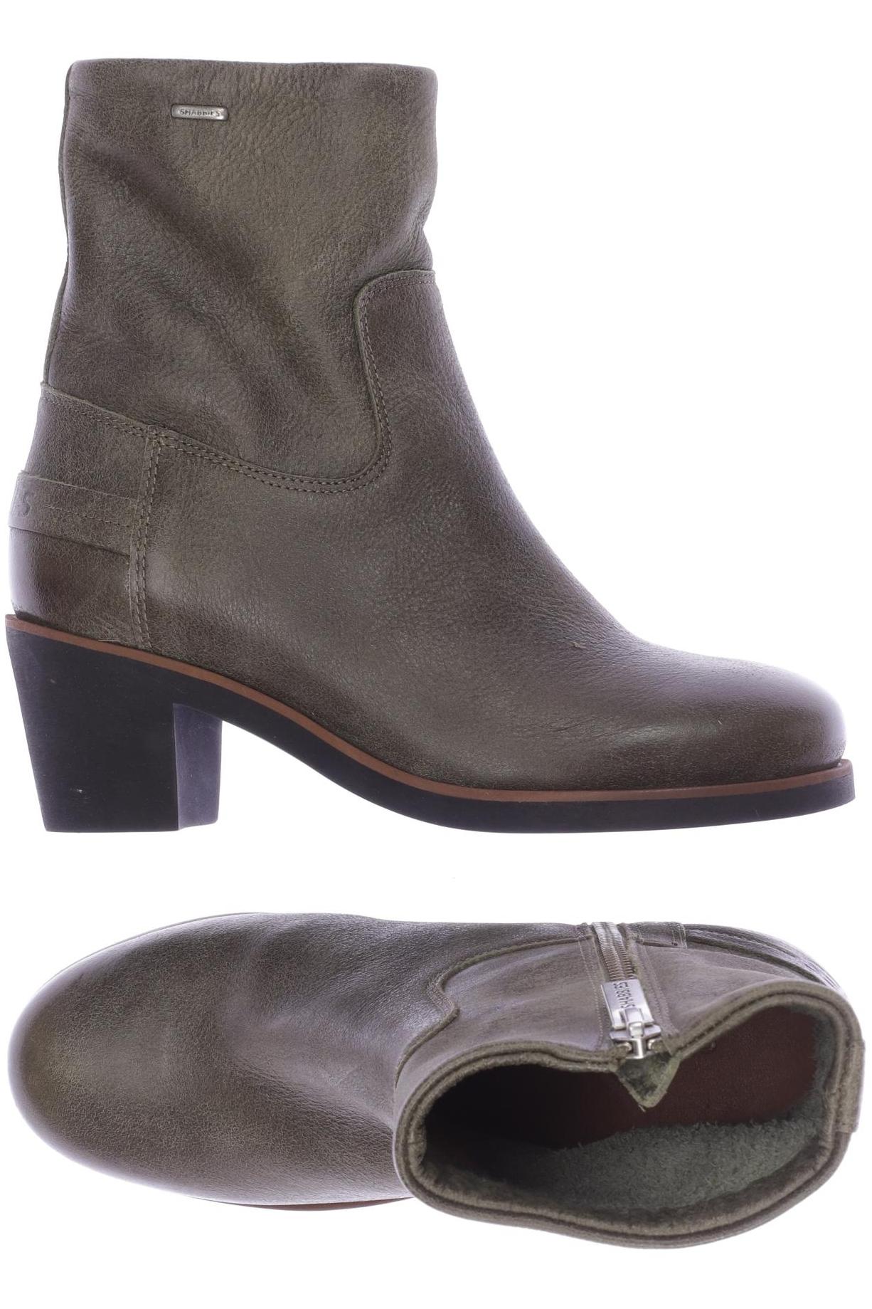 

Shabbies Amsterdam Damen Stiefelette, grün, Gr. 36