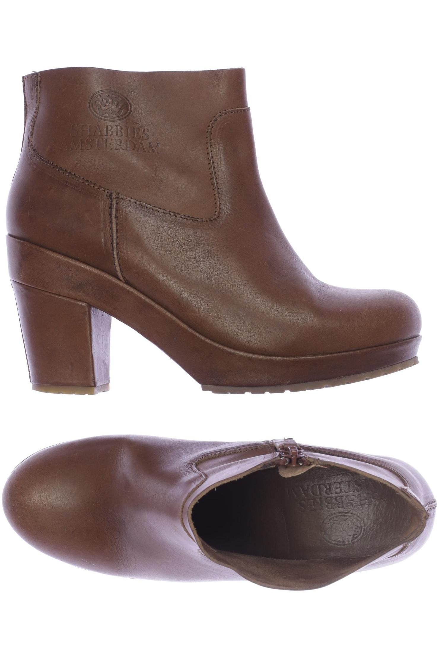 

Shabbies Amsterdam Damen Stiefelette, braun, Gr. 40