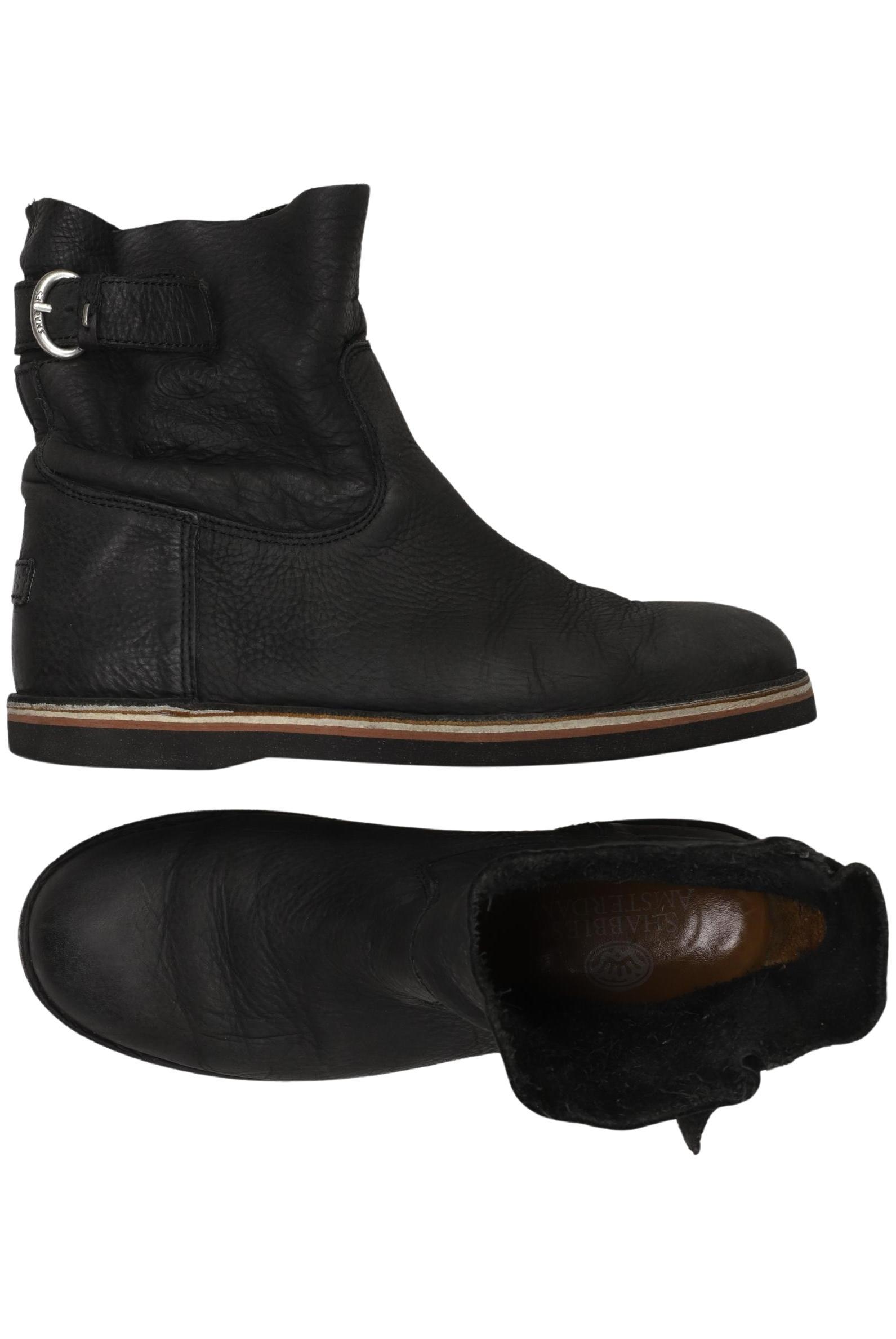 

Shabbies Amsterdam Damen Stiefelette, schwarz, Gr. 42
