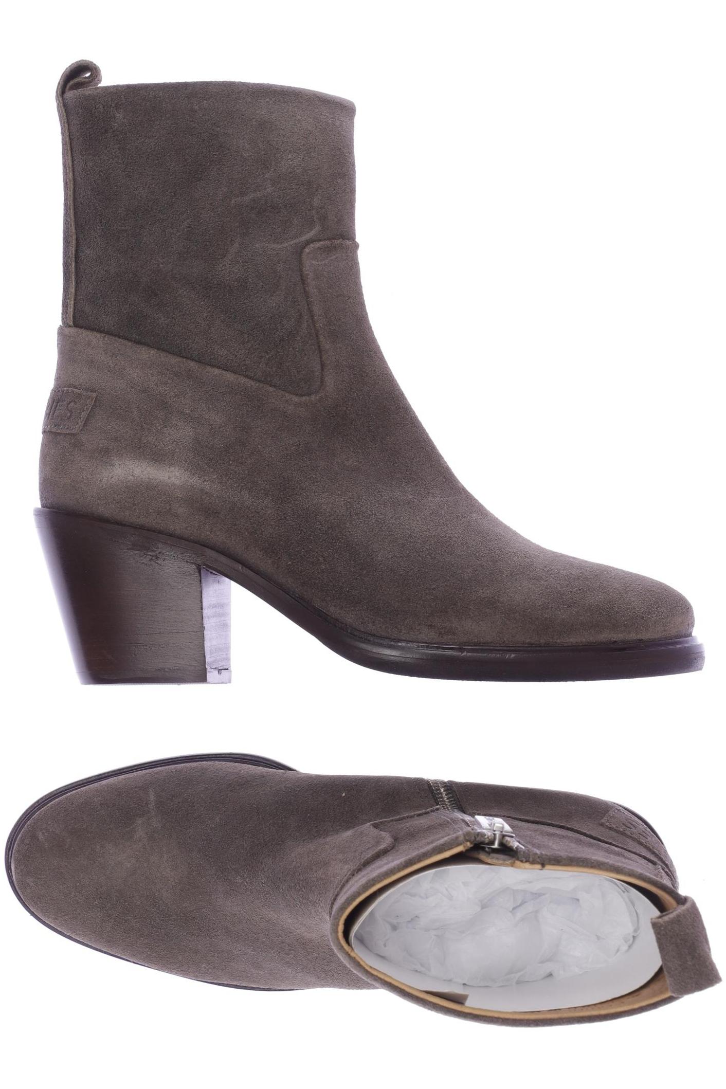 

Shabbies Amsterdam Damen Stiefelette, grau, Gr. 37