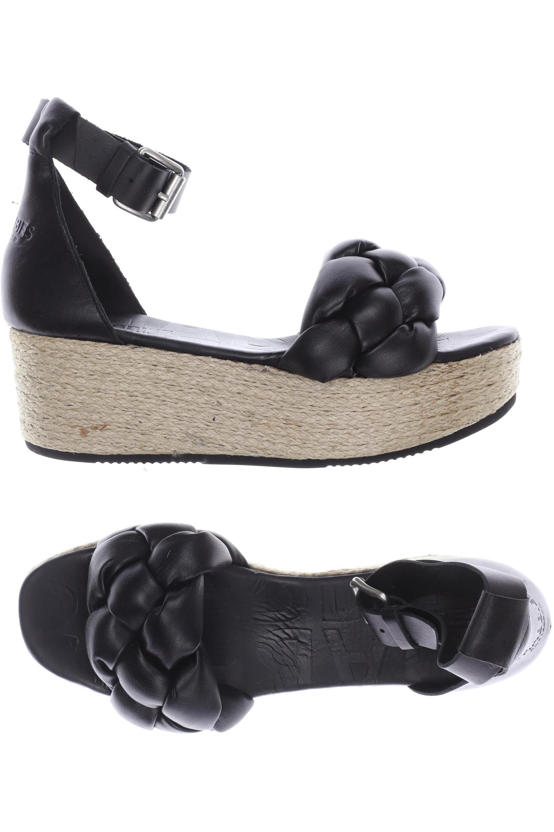 

Shabbies Amsterdam Damen Sandale, schwarz