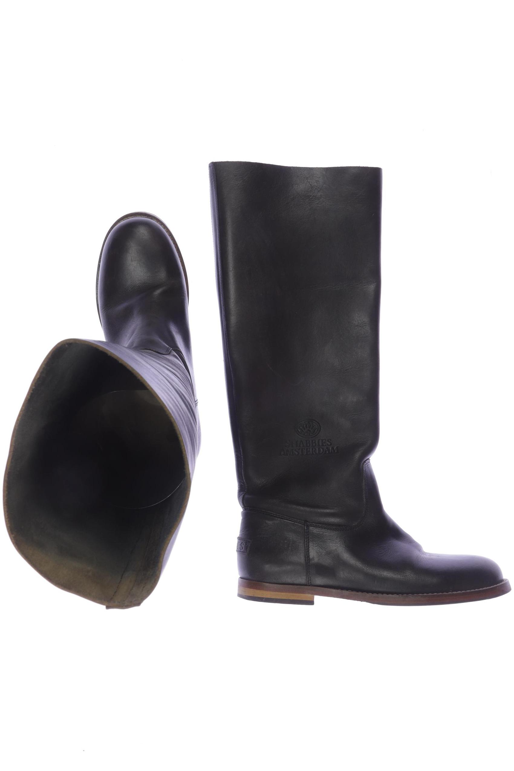 

Shabbies Amsterdam Damen Stiefel, schwarz, Gr. 38