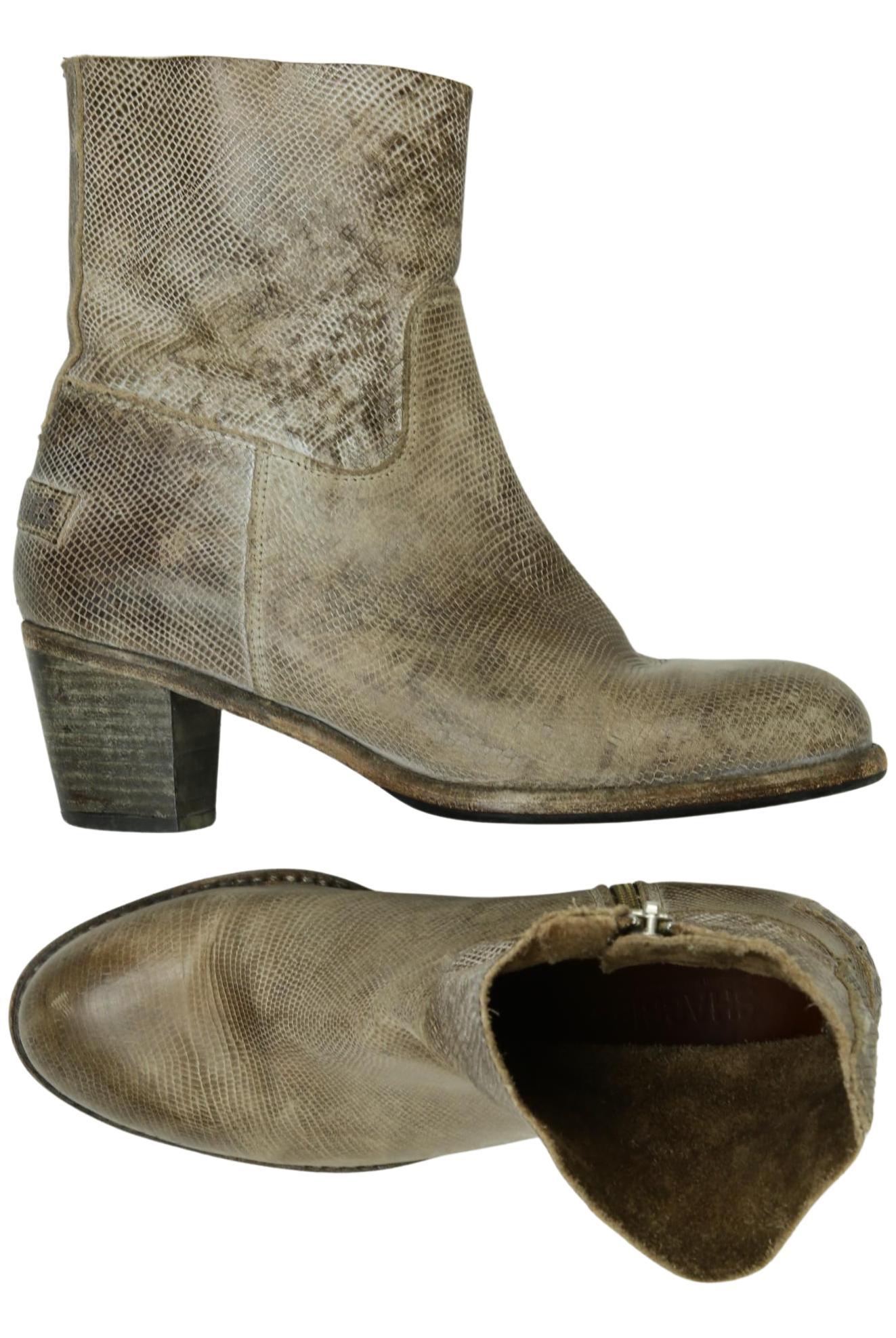 

Shabbies Amsterdam Damen Stiefelette, beige, Gr. 38