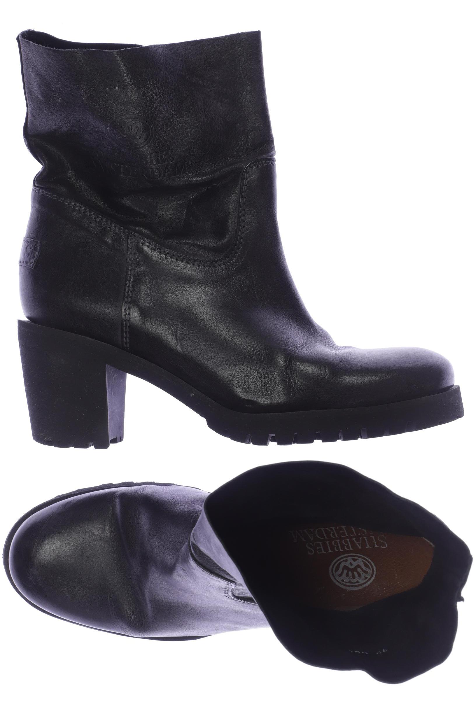 

Shabbies Amsterdam Damen Stiefelette, schwarz, Gr. 37