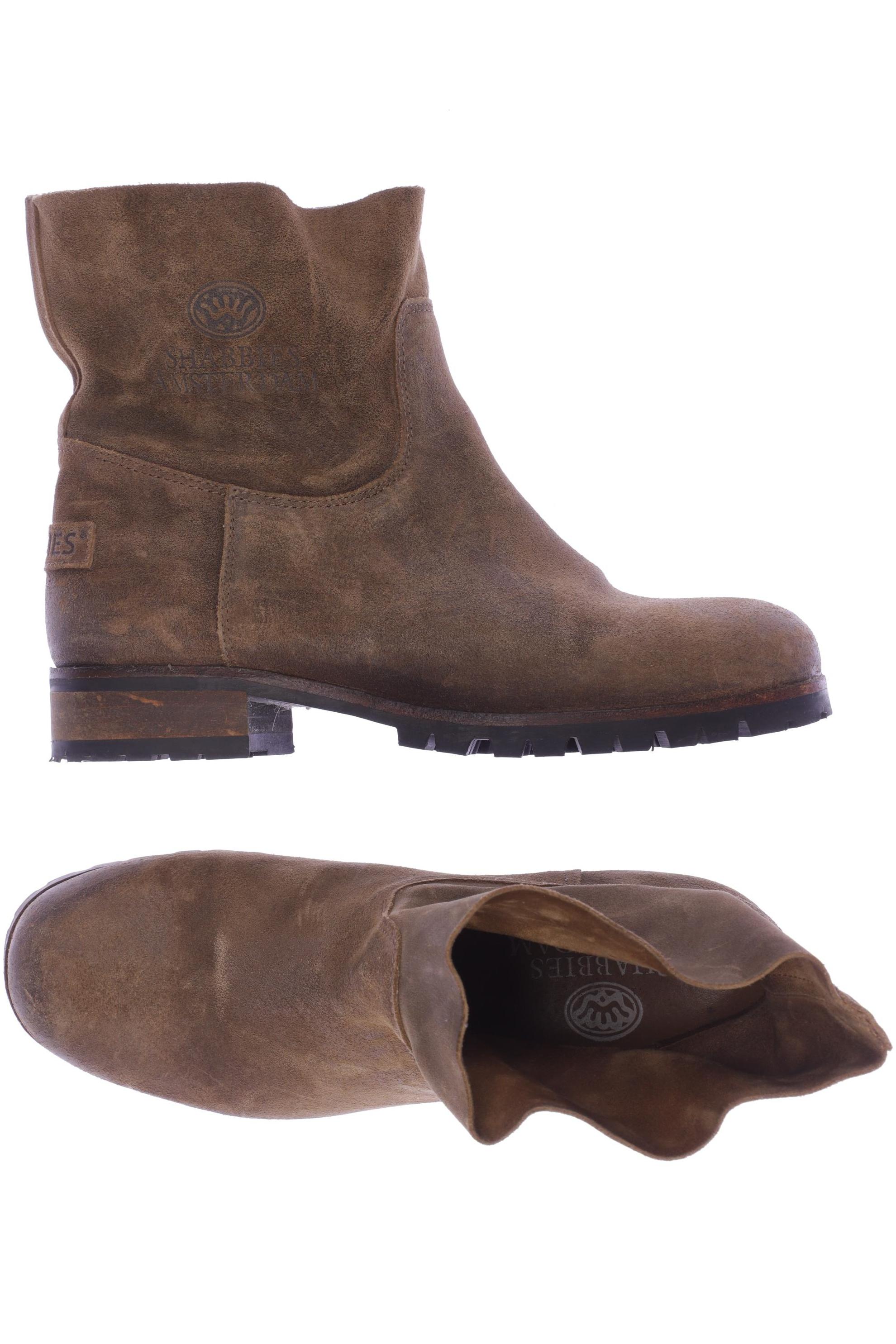 

Shabbies Amsterdam Damen Stiefelette, braun, Gr. 38