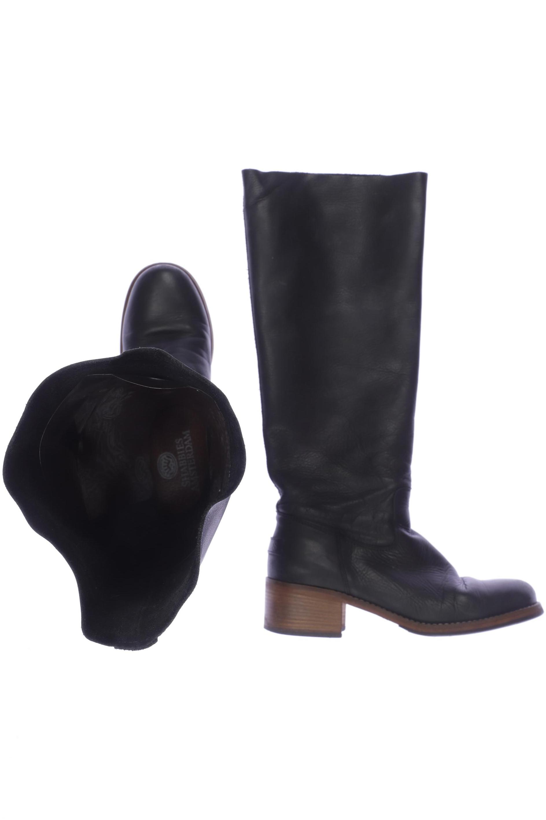 

Shabbies Amsterdam Damen Stiefel, schwarz, Gr. 39