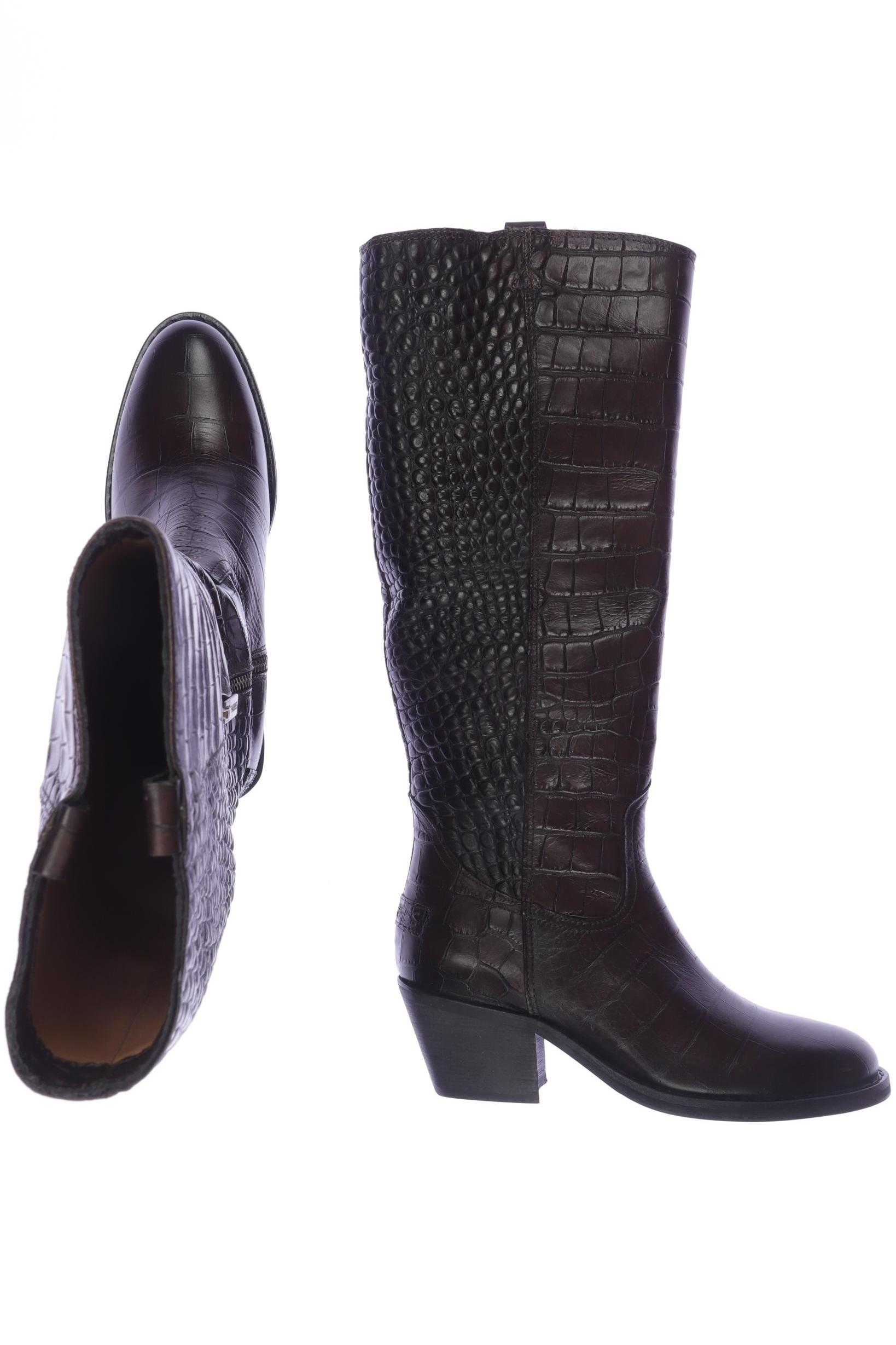 

Shabbies Amsterdam Damen Stiefel, bordeaux, Gr. 37