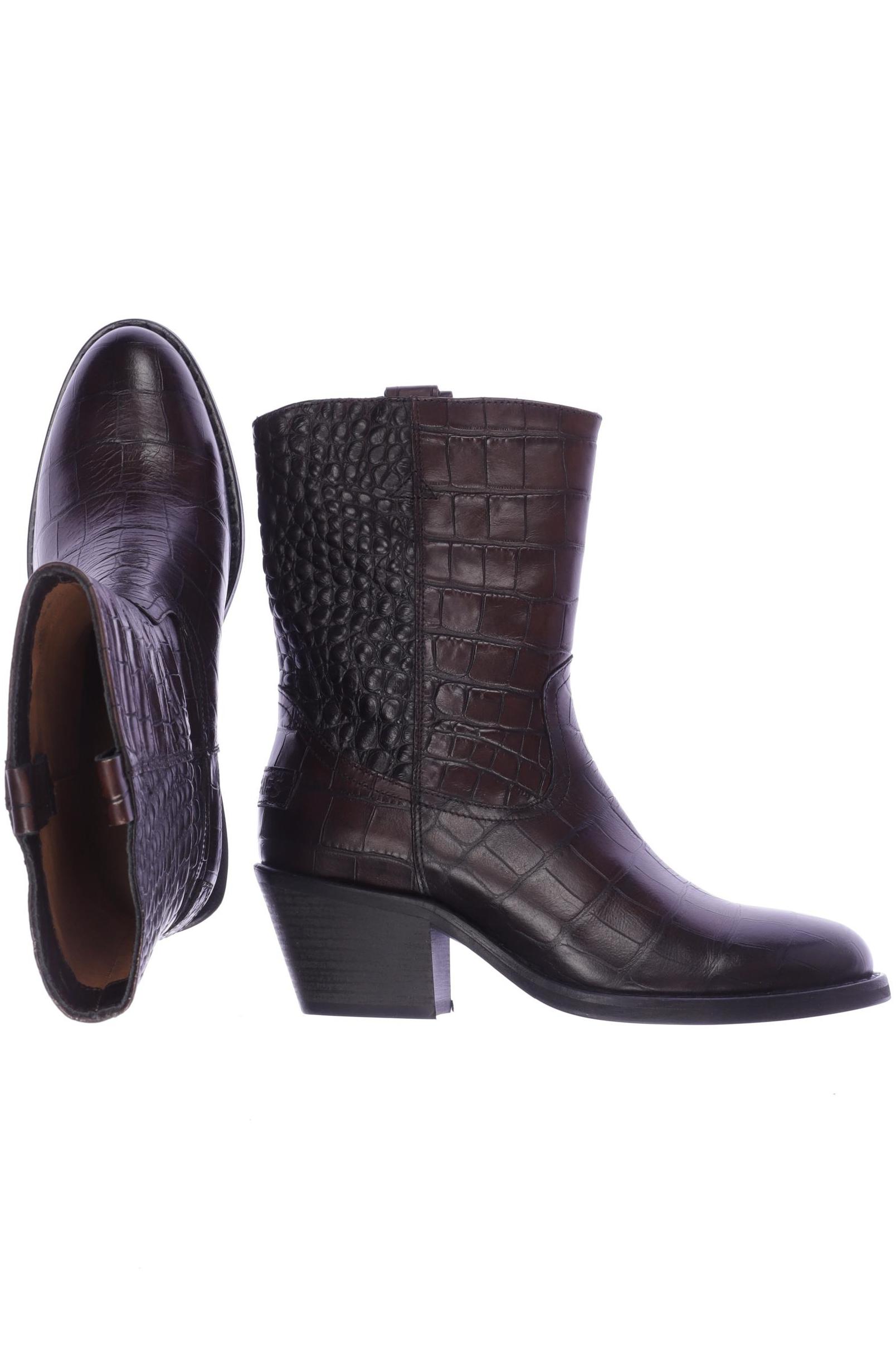 

Shabbies Amsterdam Damen Stiefelette, braun, Gr. 36
