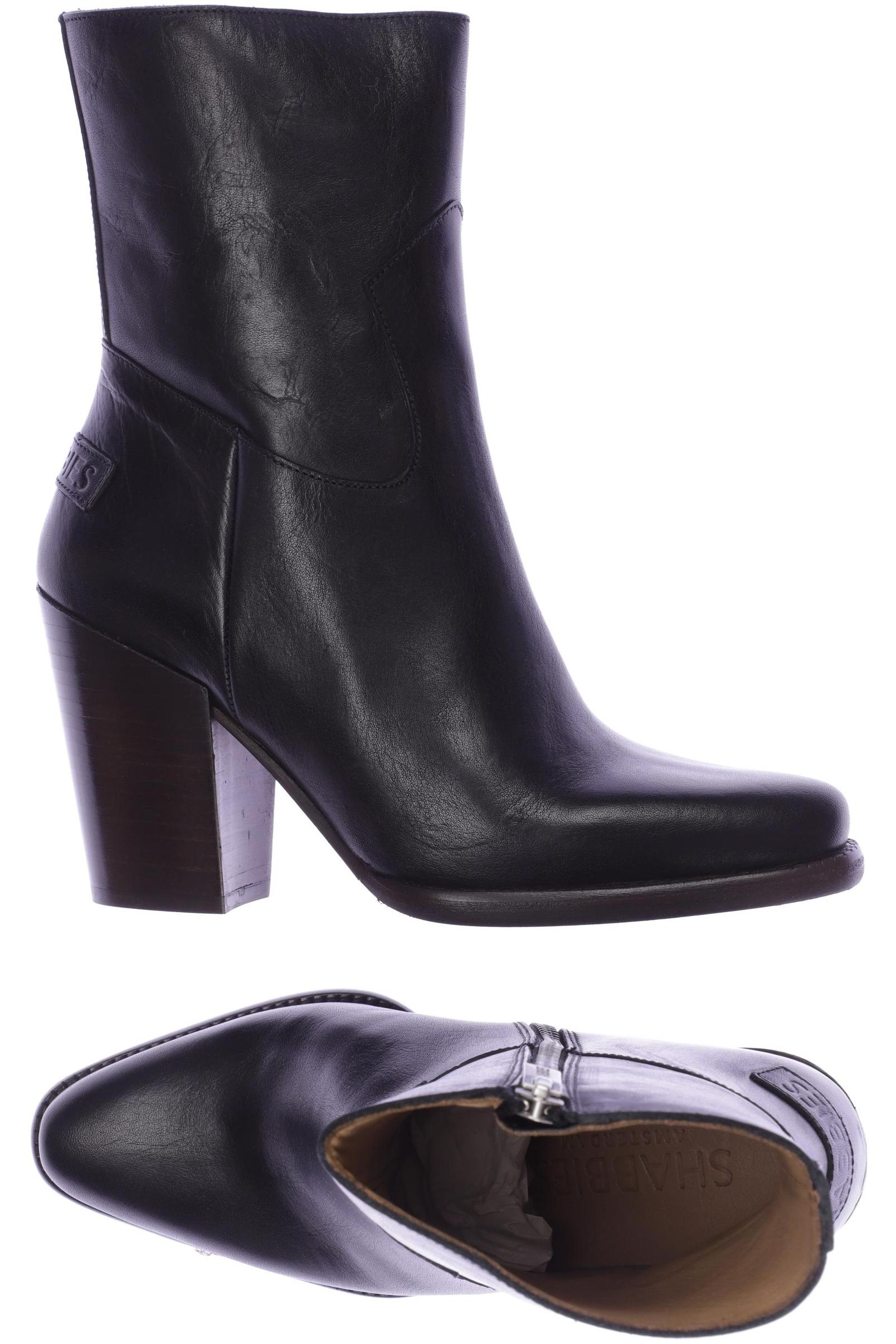 

Shabbies Amsterdam Damen Stiefelette, schwarz, Gr. 37