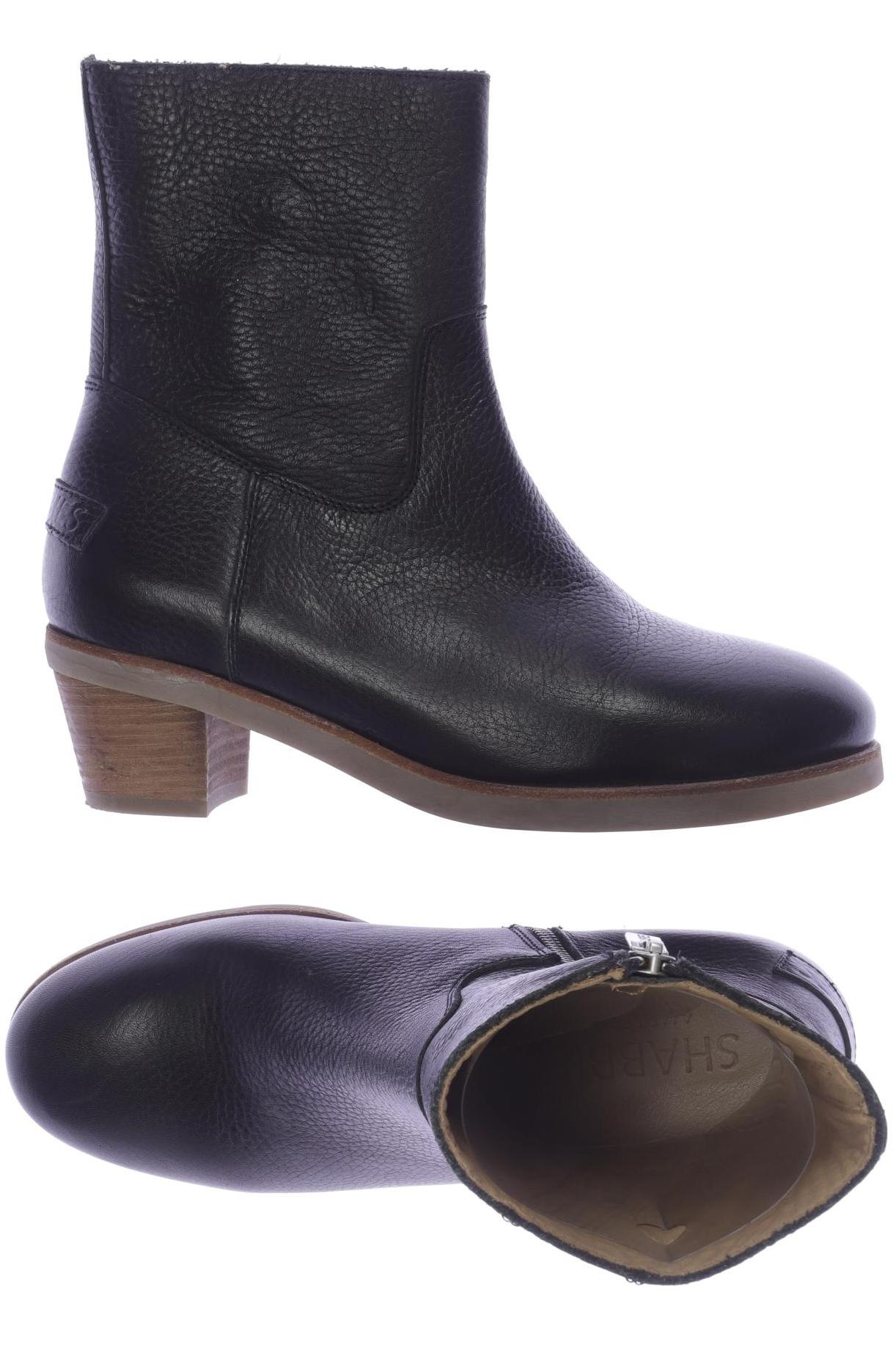 

Shabbies Amsterdam Damen Stiefelette, schwarz