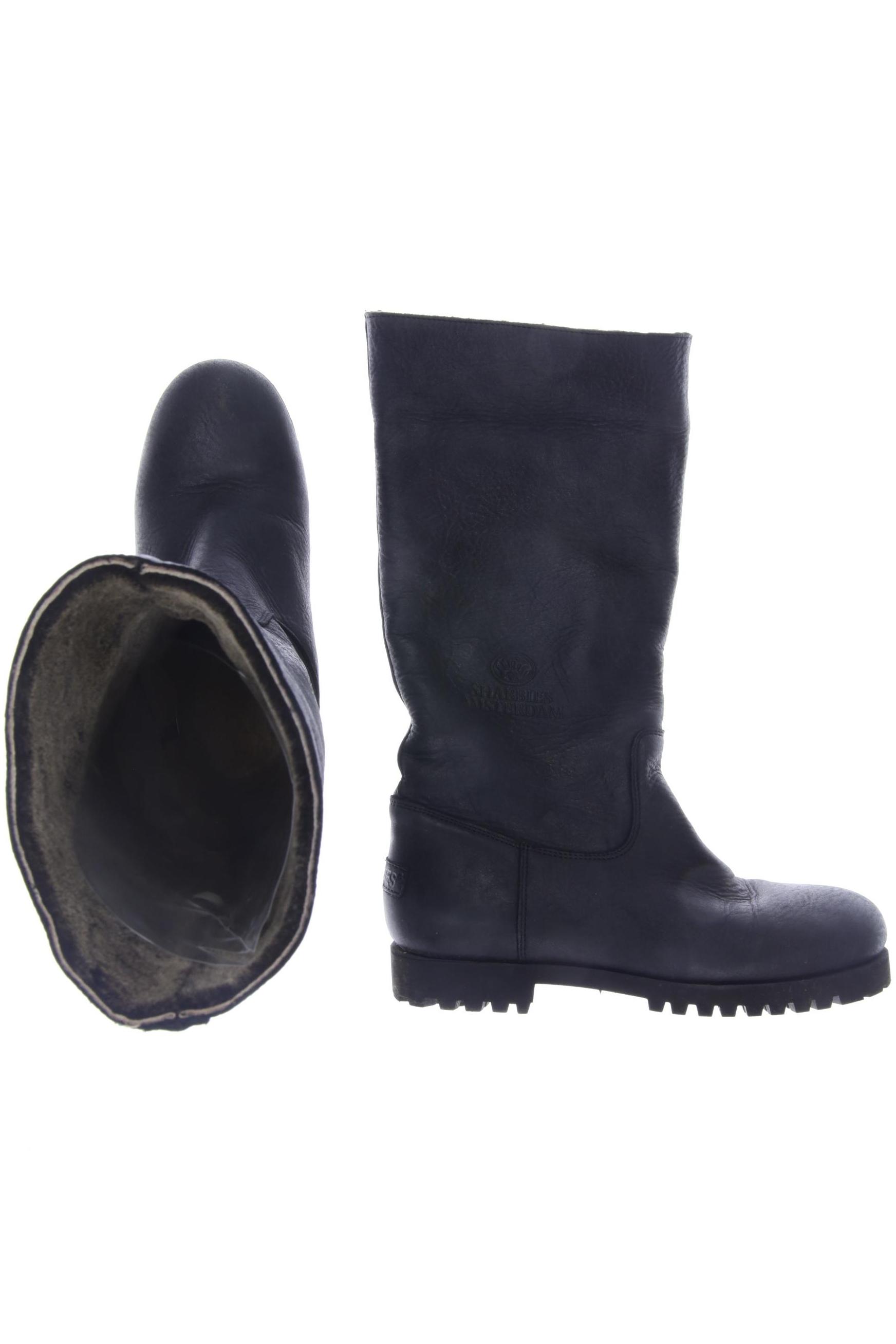 

Shabbies Amsterdam Damen Stiefel, schwarz, Gr. 40