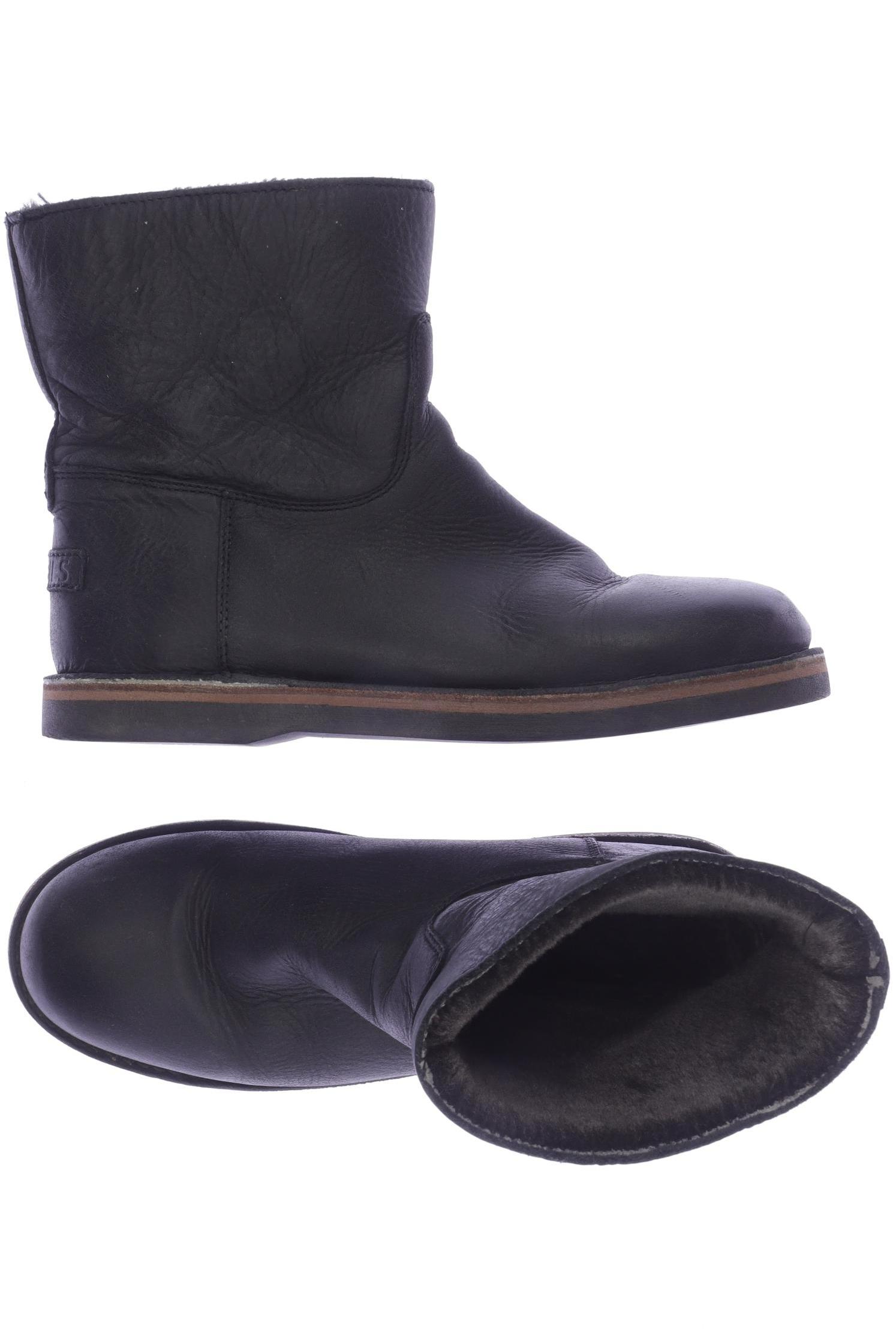 

Shabbies Amsterdam Damen Stiefelette, schwarz
