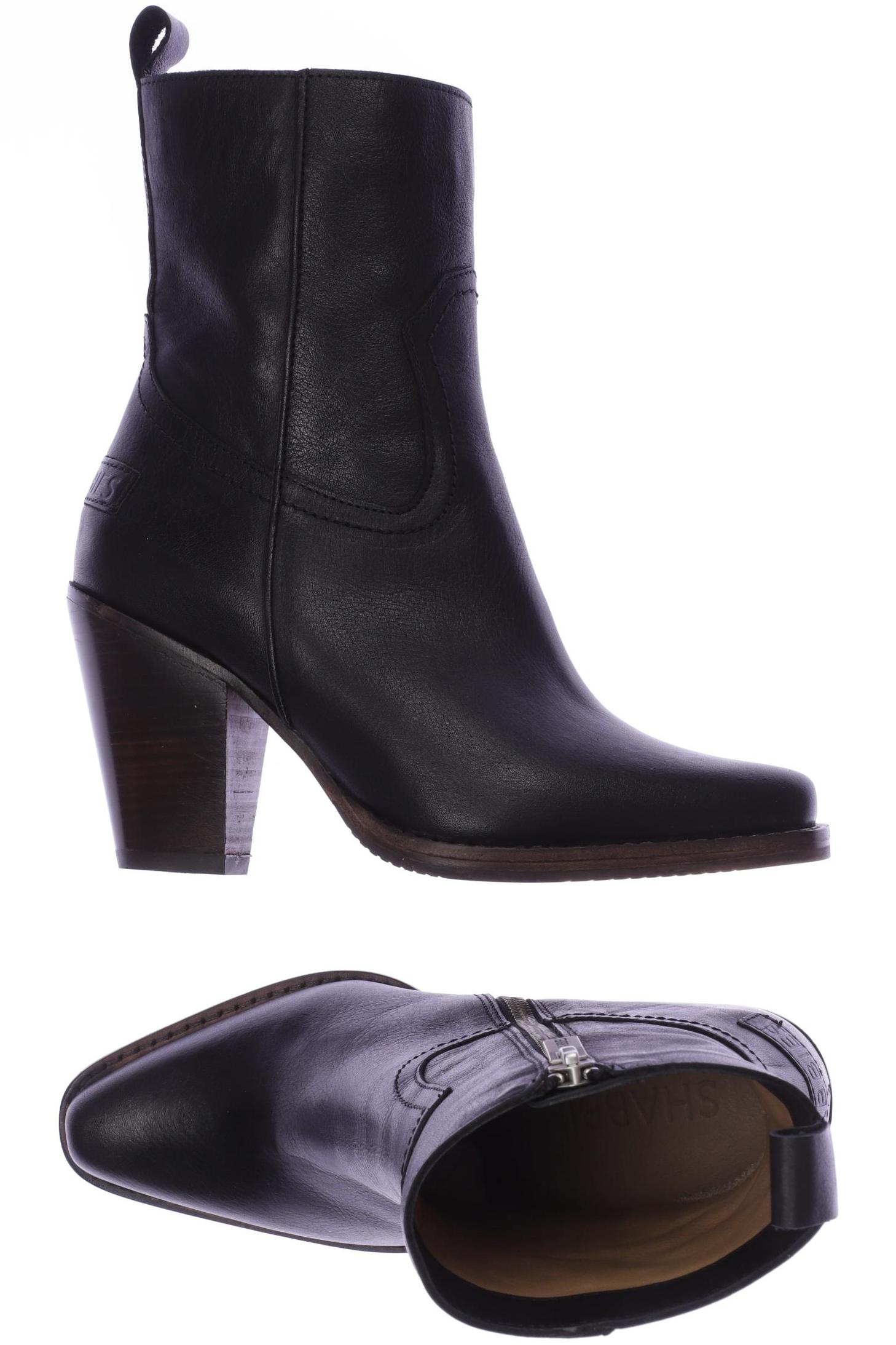 

Shabbies Amsterdam Damen Stiefelette, schwarz, Gr. 36
