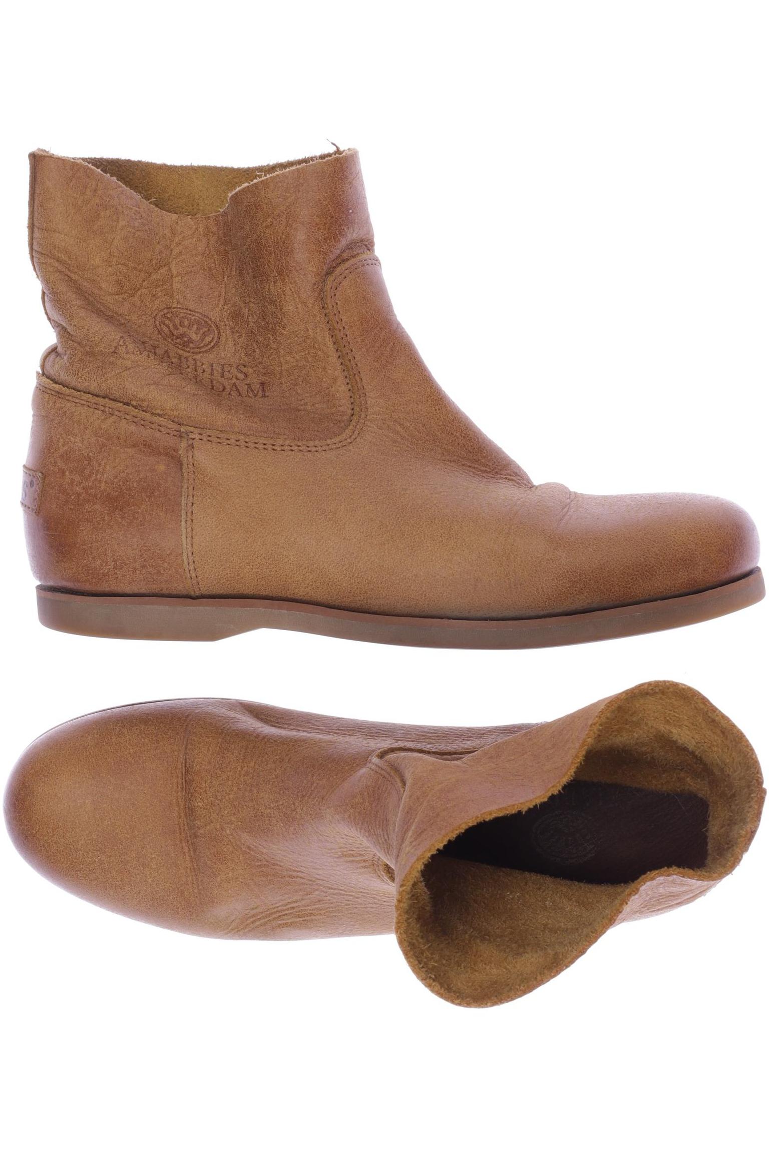 

Shabbies Amsterdam Damen Stiefelette, braun, Gr. 40