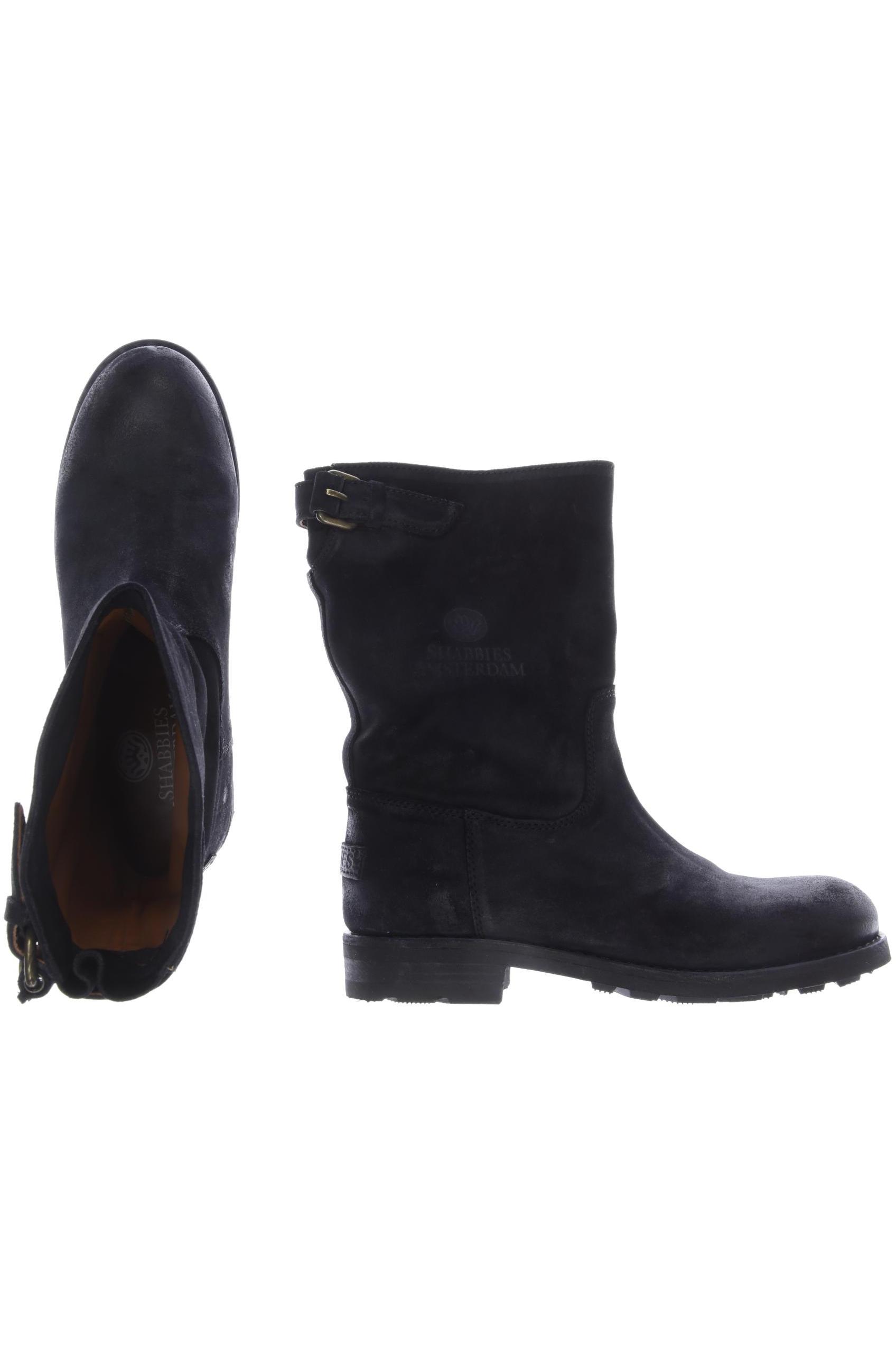 

Shabbies Amsterdam Damen Stiefel, marineblau, Gr. 40