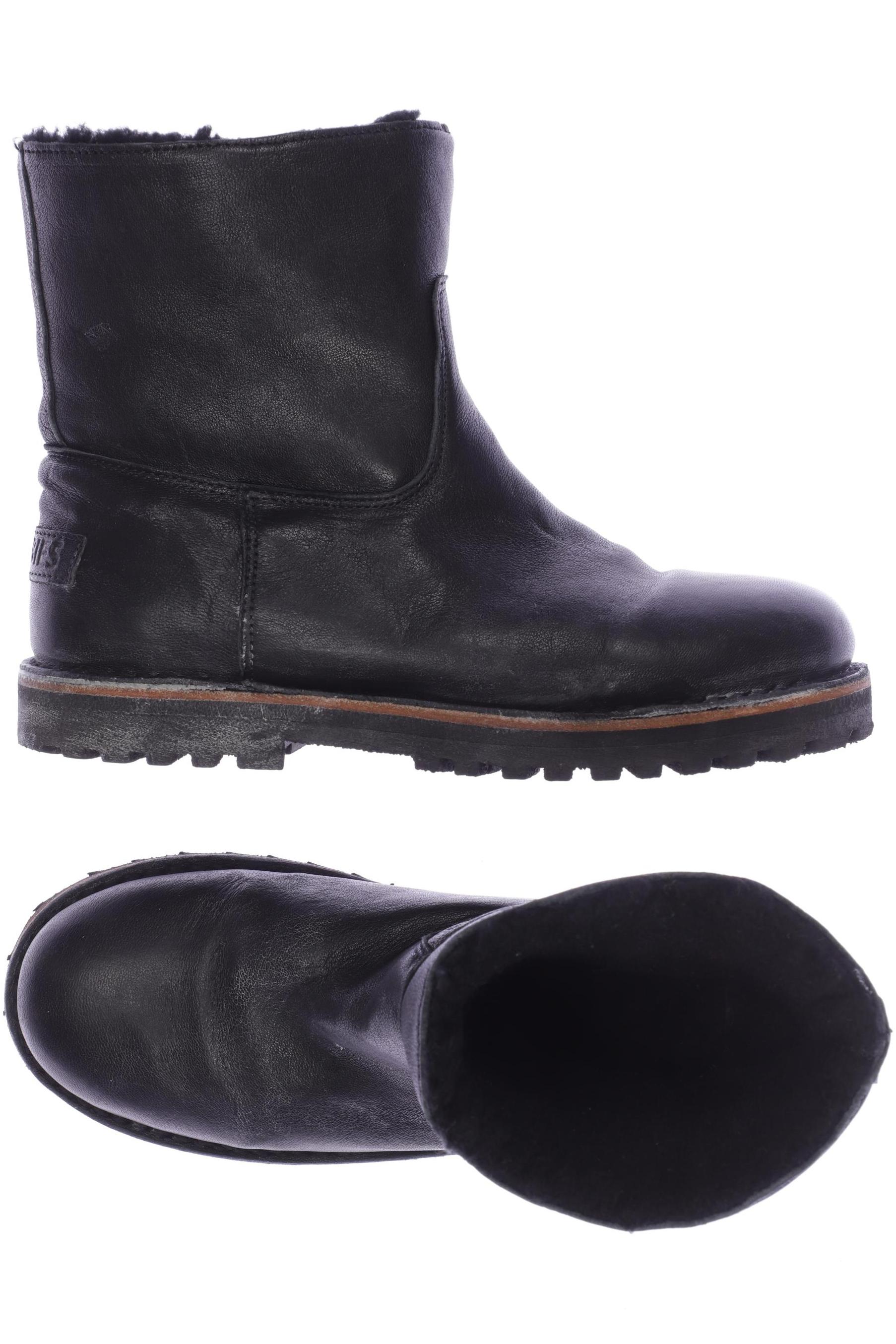 

Shabbies Amsterdam Damen Stiefelette, schwarz, Gr. 37