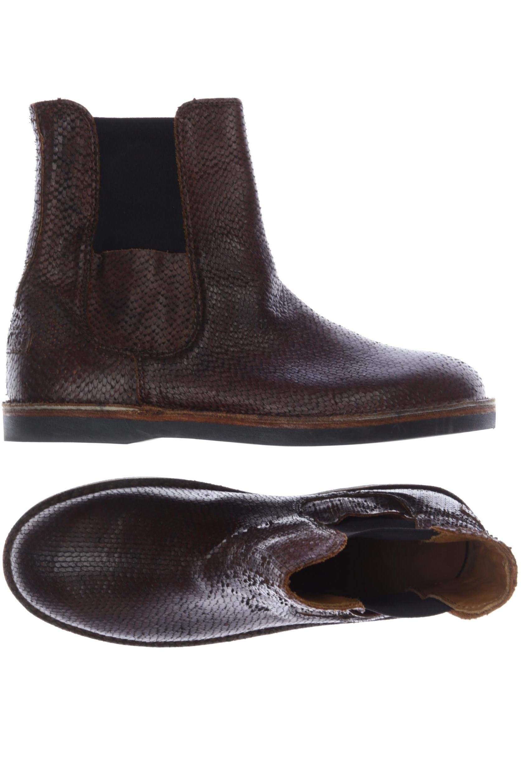 

Shabbies Amsterdam Damen Stiefelette, braun, Gr. 40