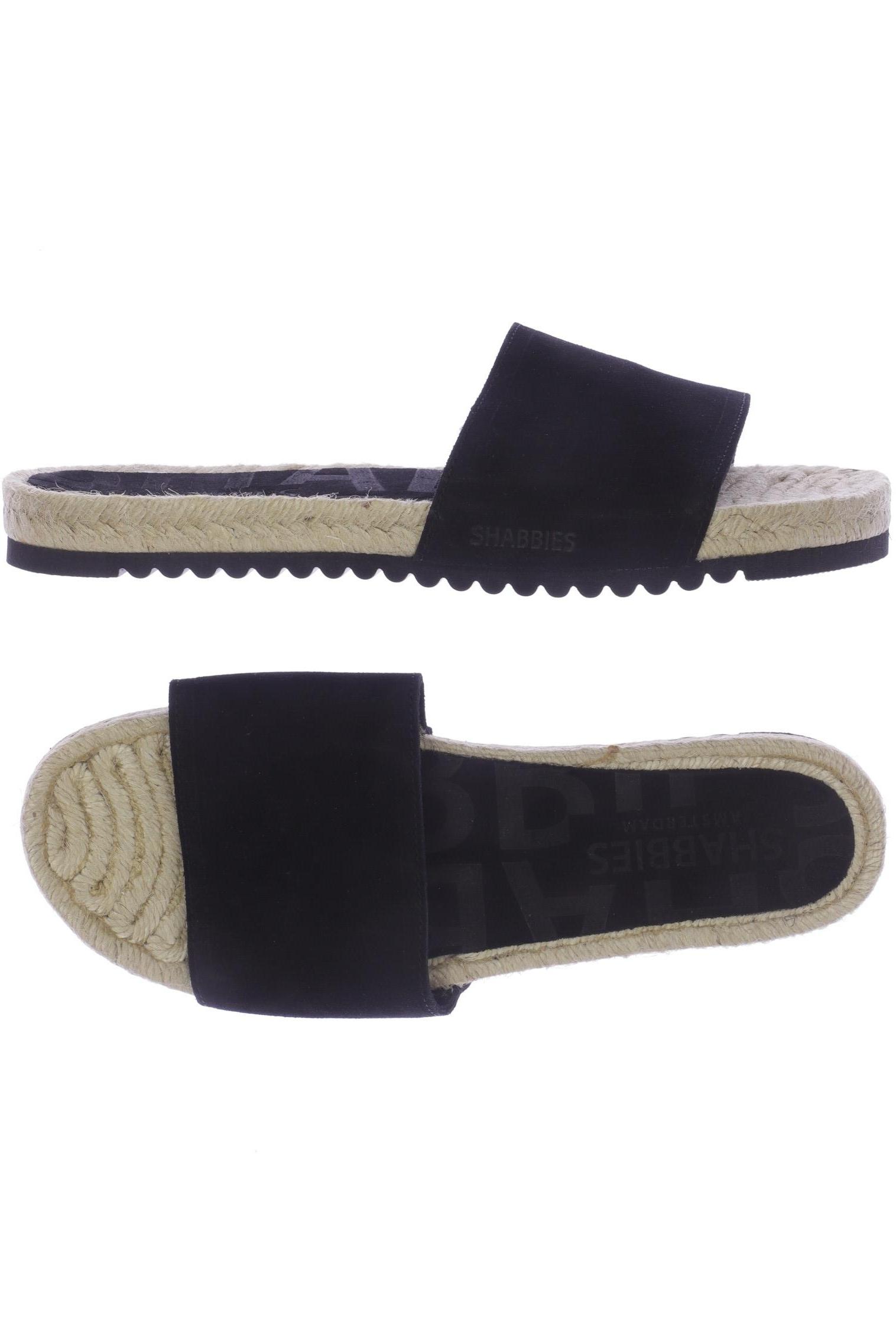 

Shabbies Amsterdam Damen Sandale, schwarz, Gr. 41