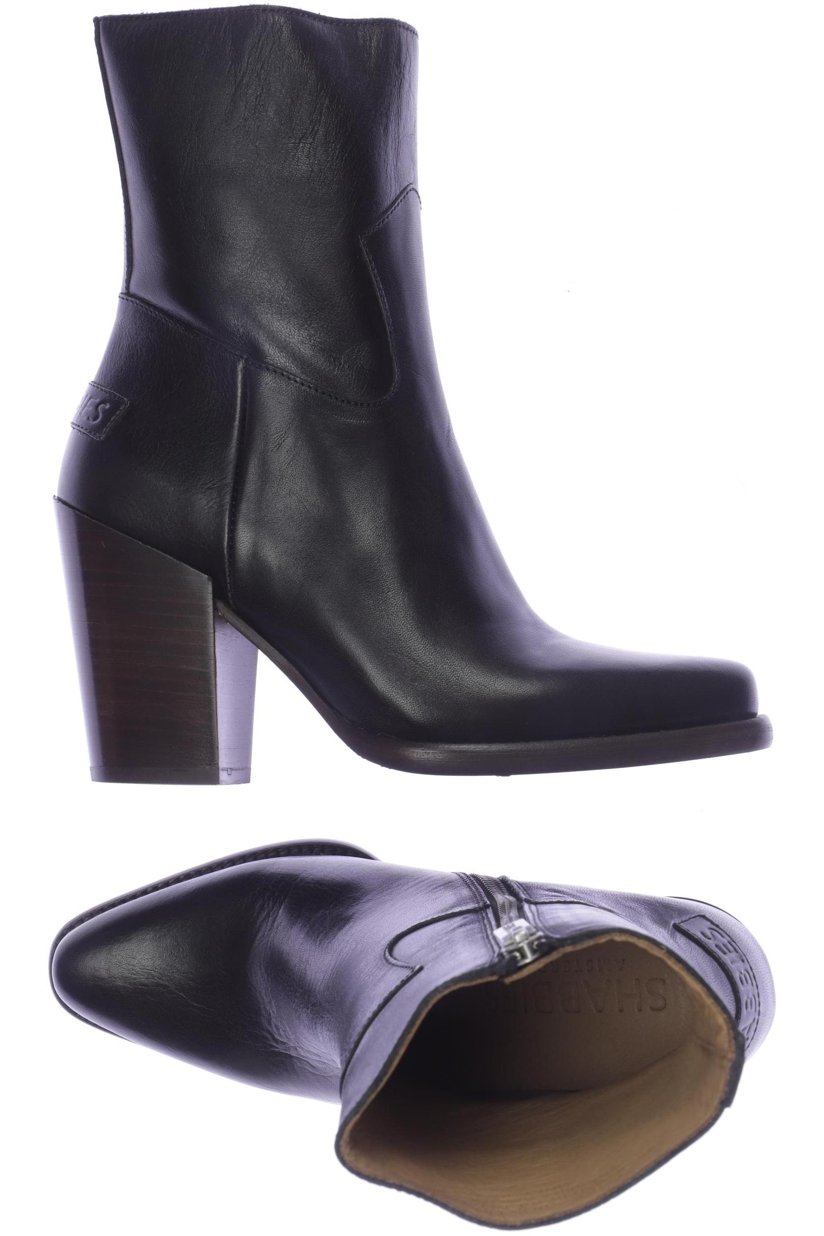 

Shabbies Amsterdam Damen Stiefelette, schwarz, Gr. 36