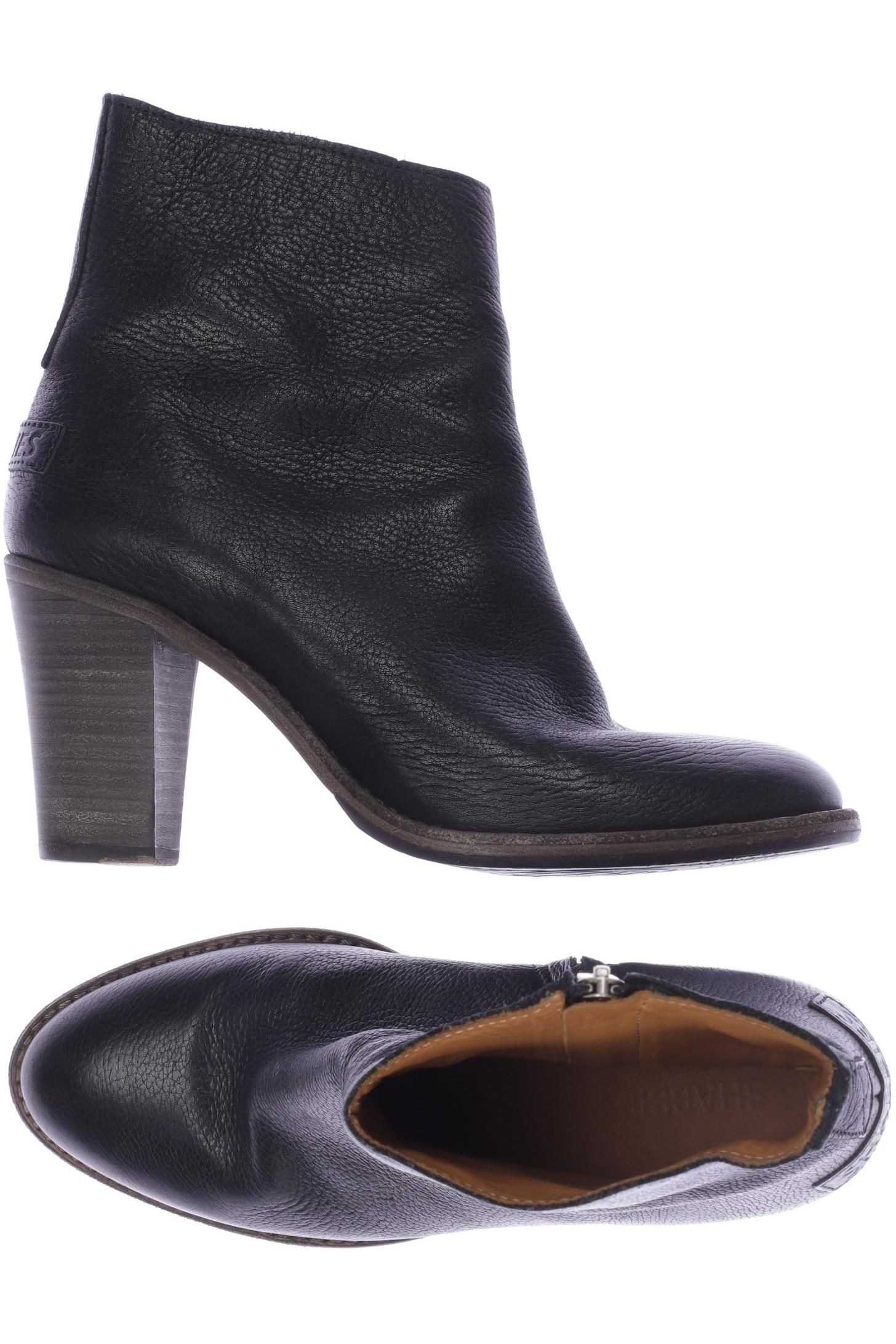 

Shabbies Amsterdam Damen Stiefelette, schwarz