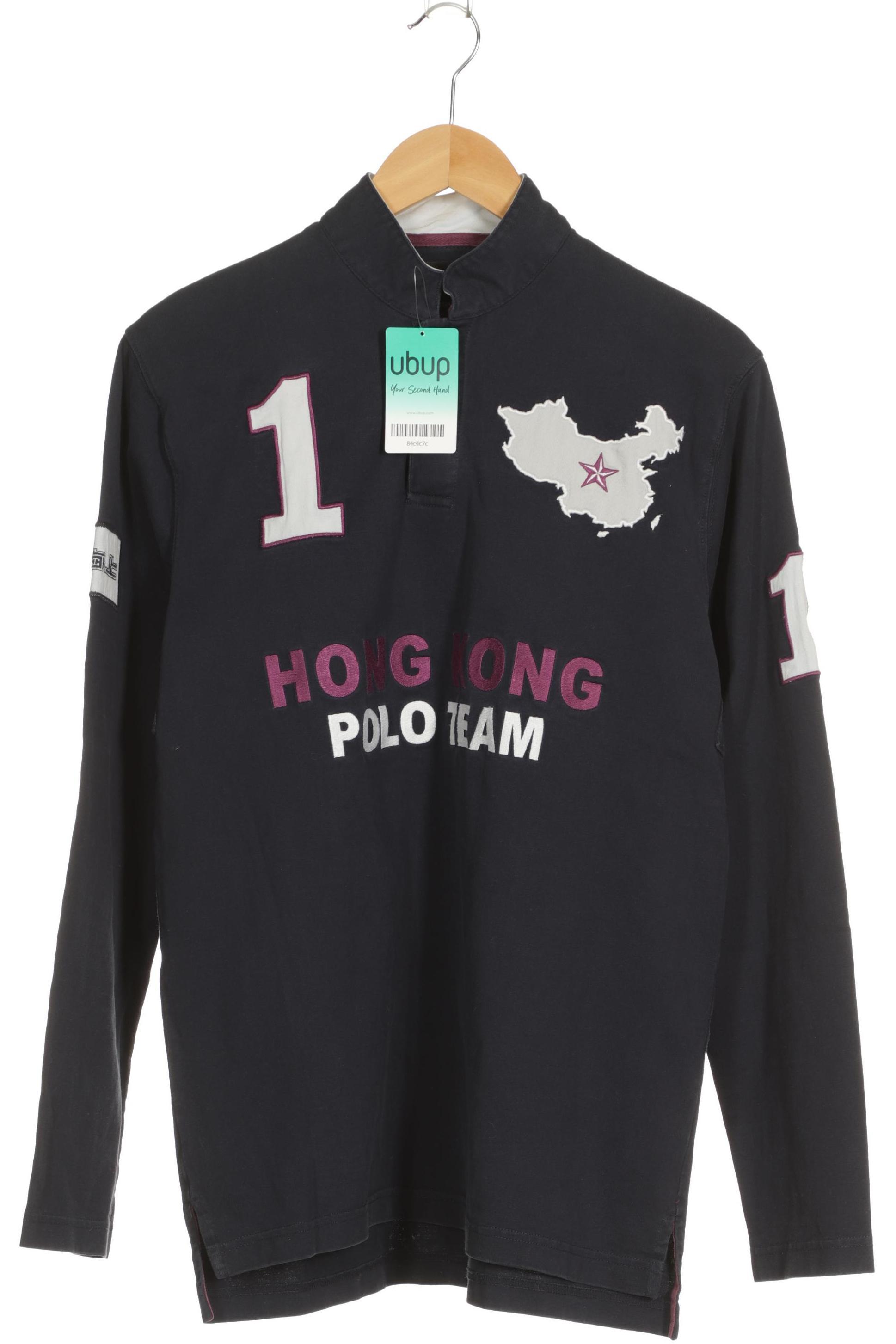 Thumbnail - Shanghai Tang Herren Langarmshirt, blau, Gr.