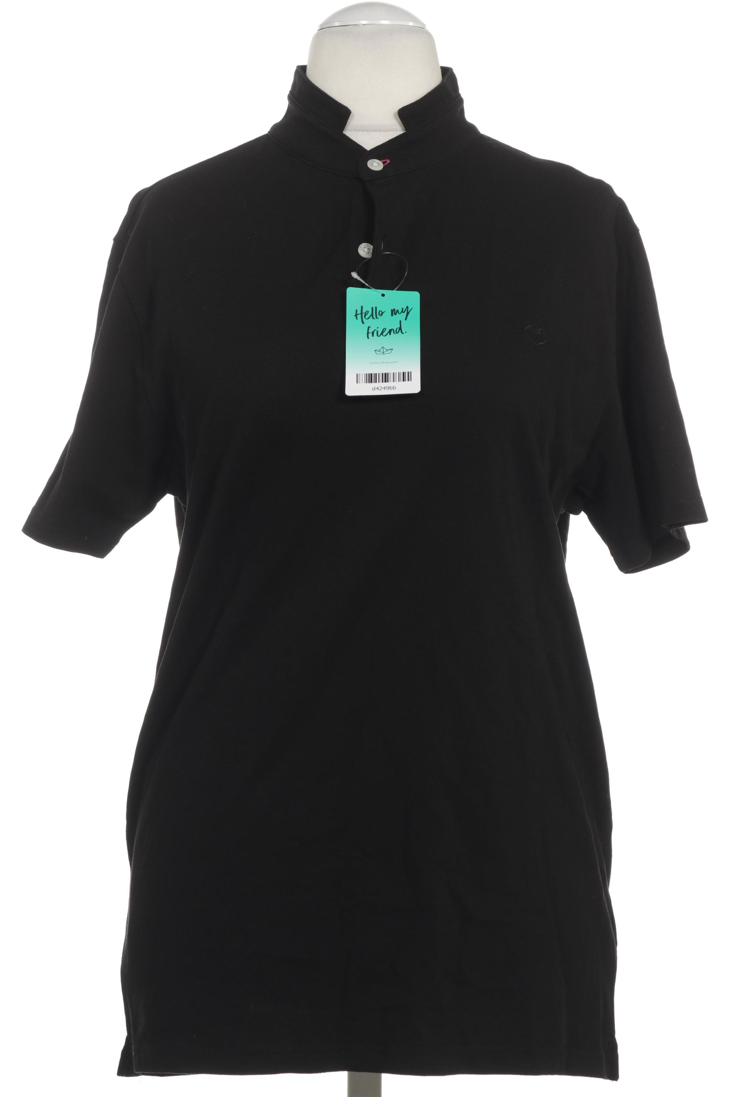 Thumbnail - Shanghai Tang Herren Poloshirt, schwarz, Gr.