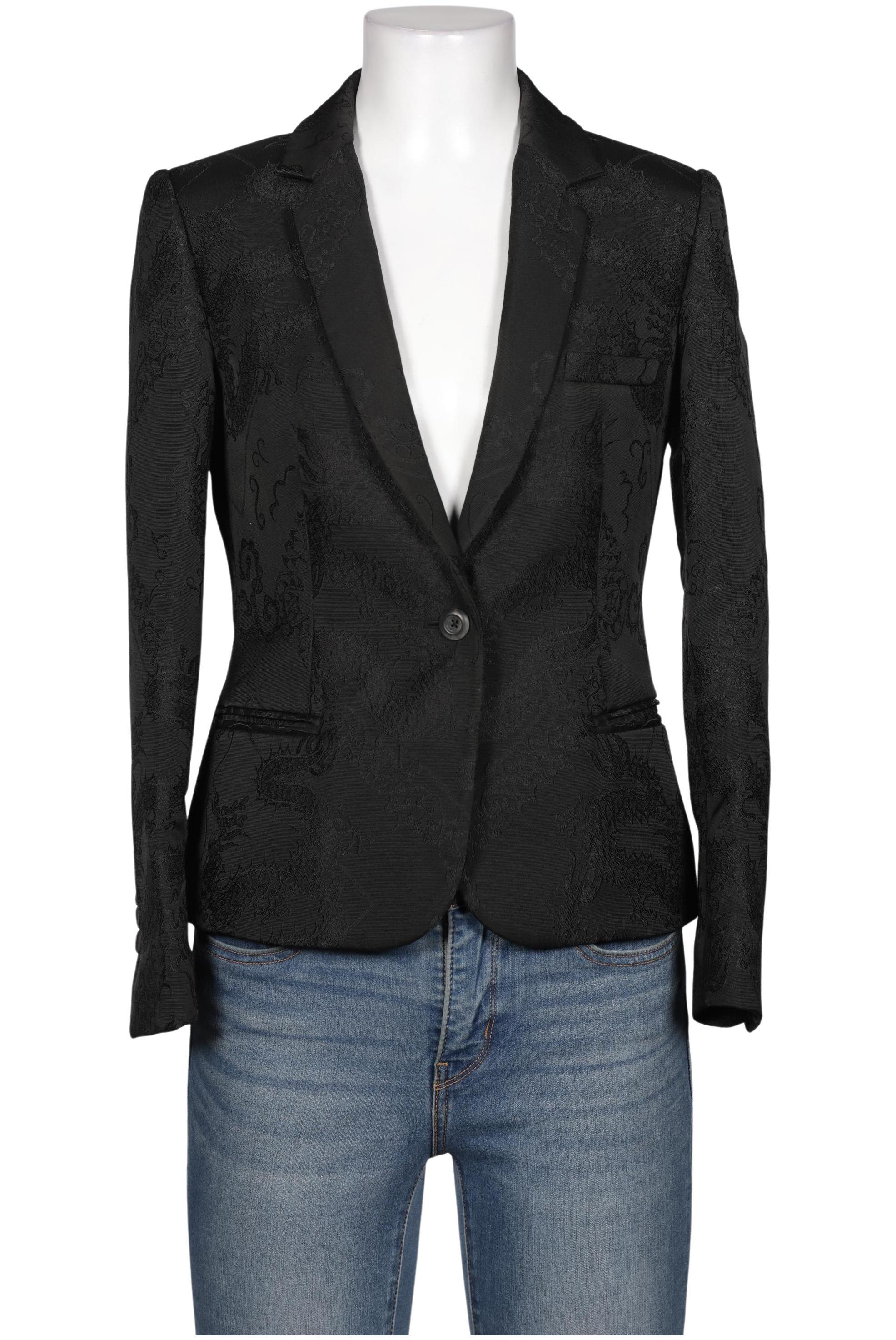 

Shanghai Tang Damen Blazer, schwarz, Gr. 36