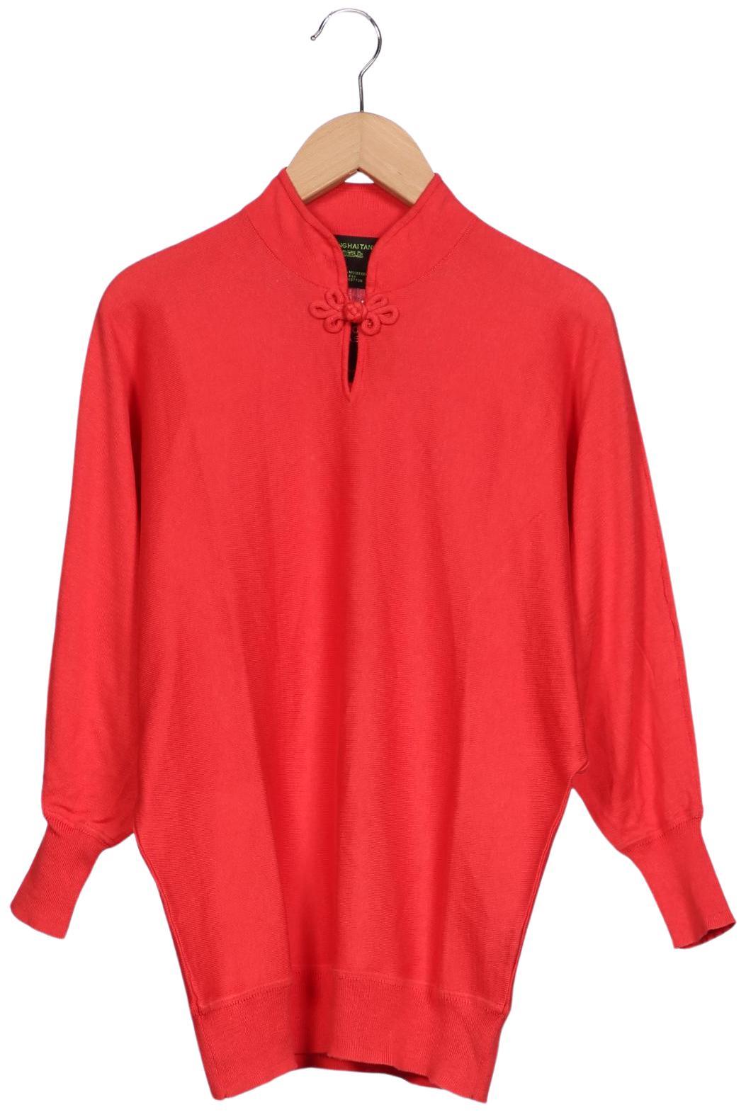 

Shanghai Tang Damen Pullover, rot, Gr. 42