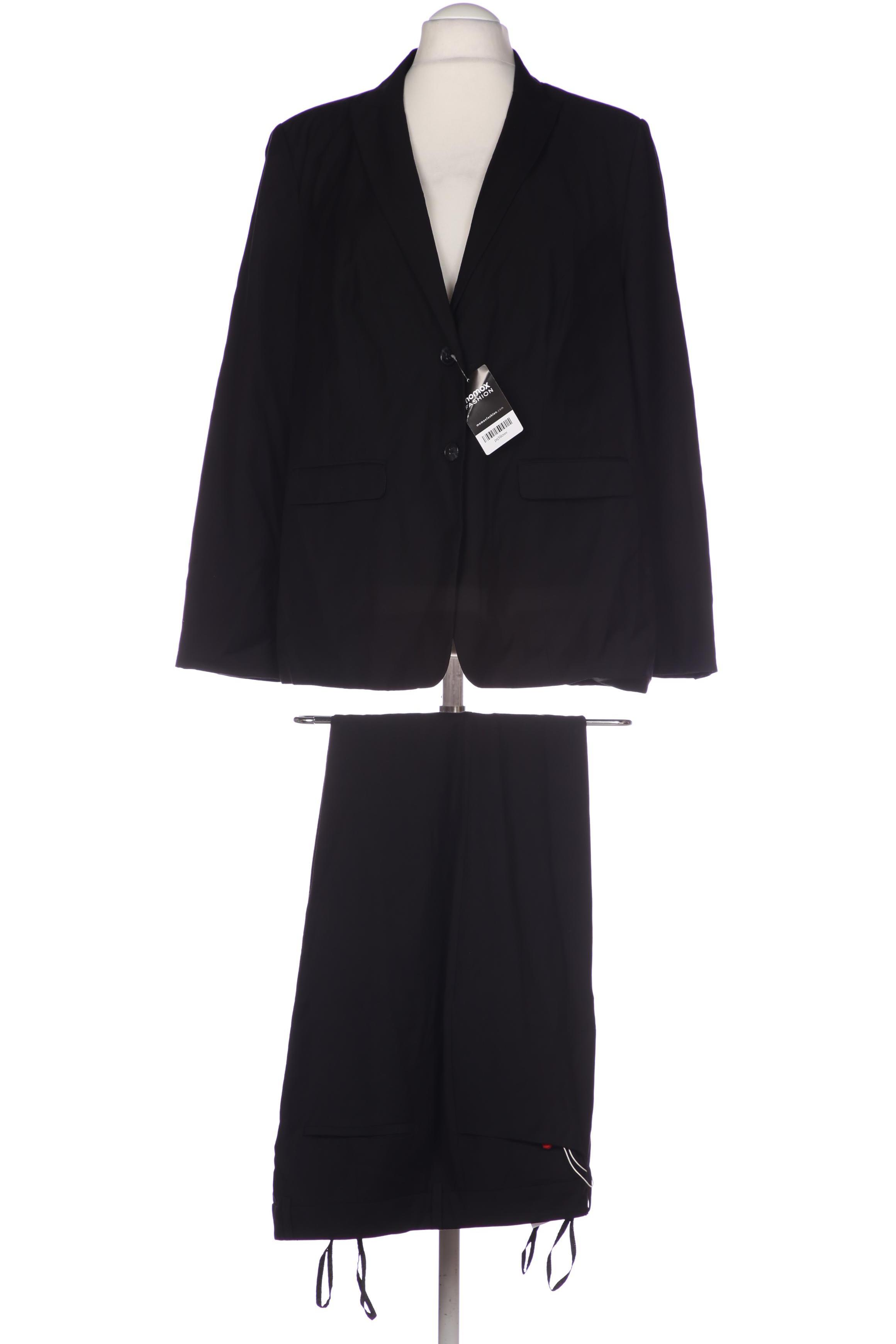 

sheego Damen Anzug, schwarz, Gr. 48