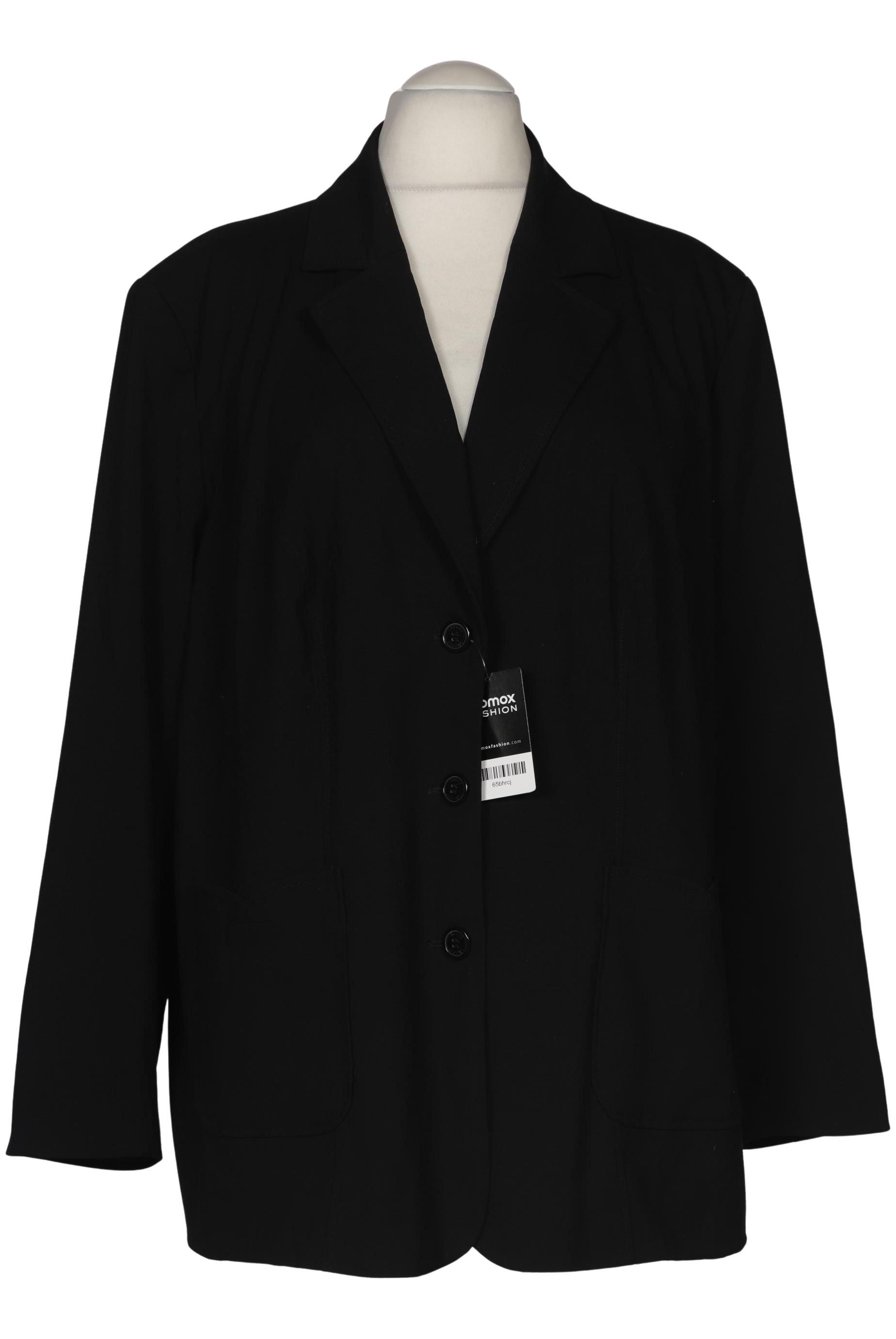 

sheego Damen Blazer, schwarz, Gr. 54