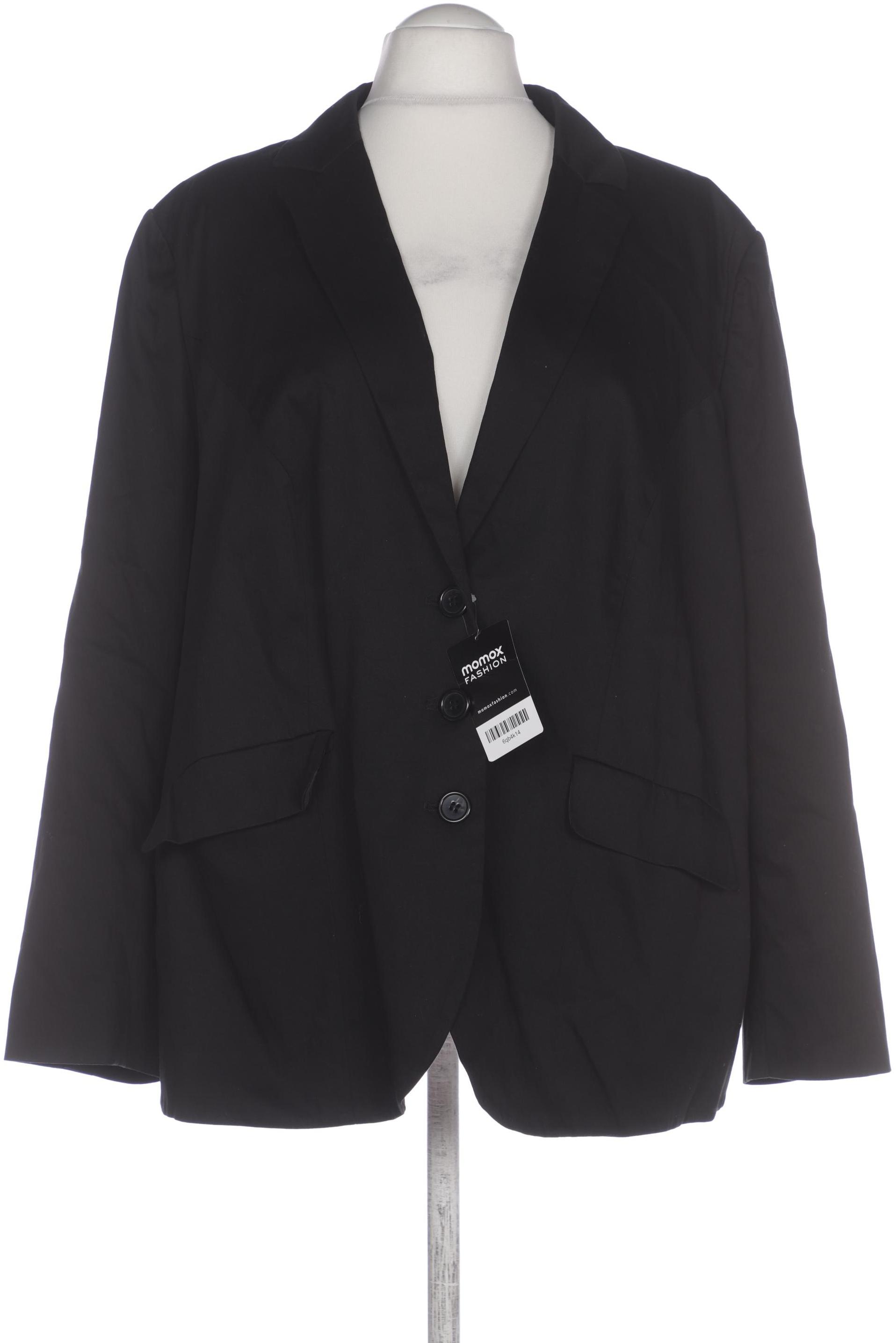 

sheego Damen Blazer, schwarz, Gr. 54